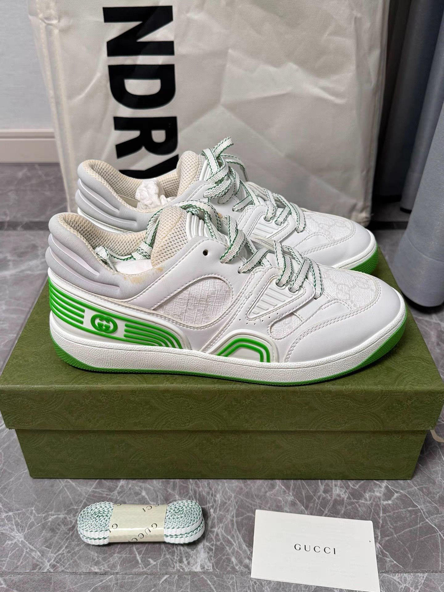 Gucci Gucci Basket Sneakers K6 Size US 6.5 / IT 36.5 - 3 Thumbnail