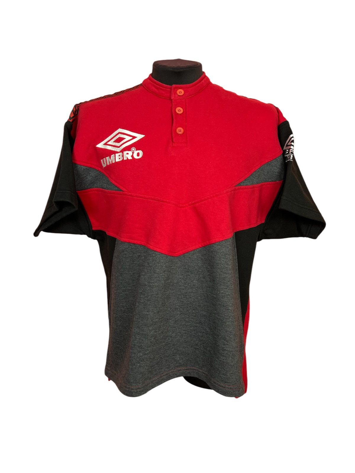 Umbro × Vintage umbro pro training sports shirt rare 1990 streetwear Size US L / EU 52-54 / 3 - 1 Thumbnail