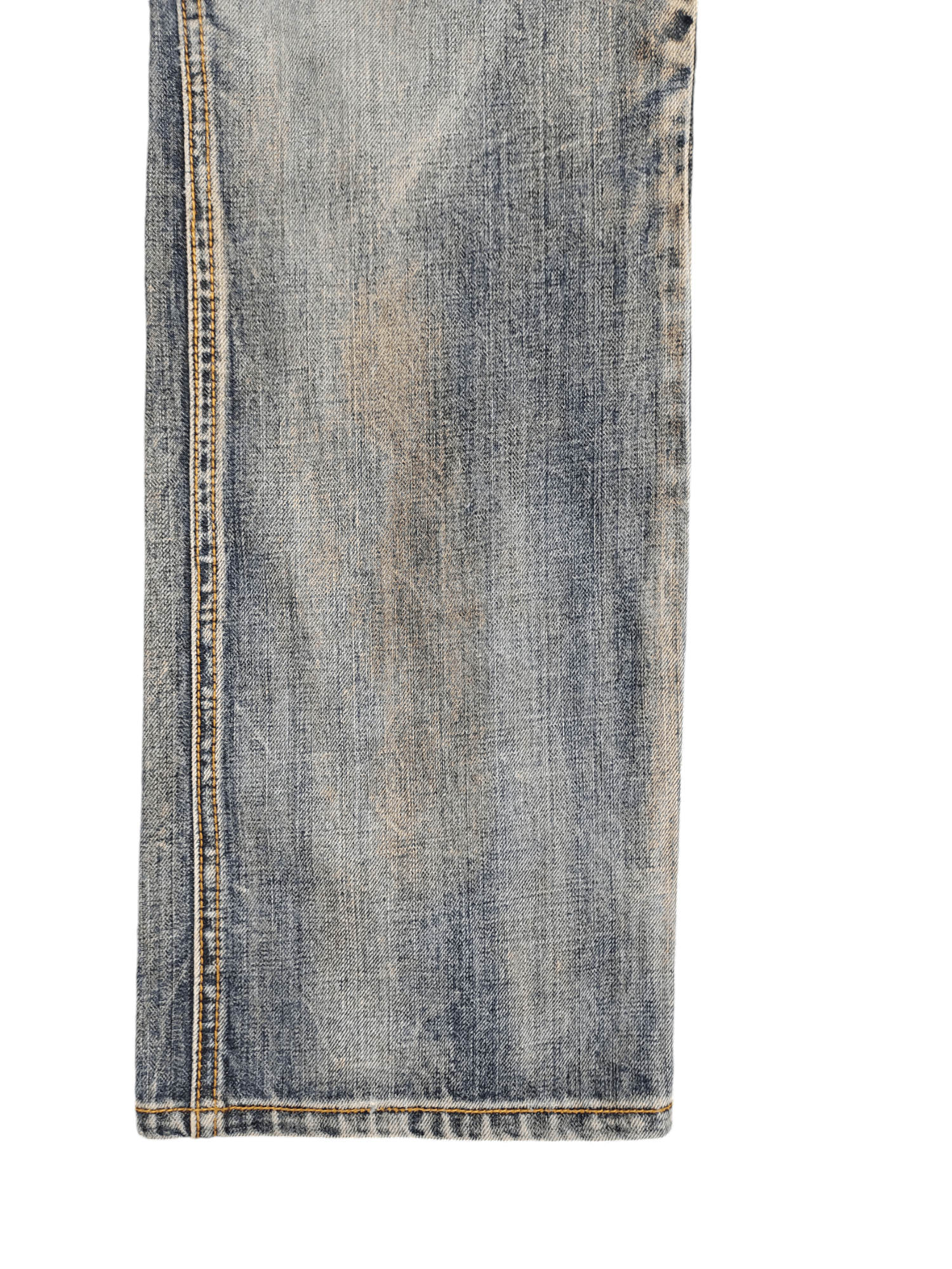 Comme des Garcons × Undercover Vintage Y2k Tough Jeansmith Clawmark Distress Faded Jeans Size US 30 / EU 46 - 7 Thumbnail