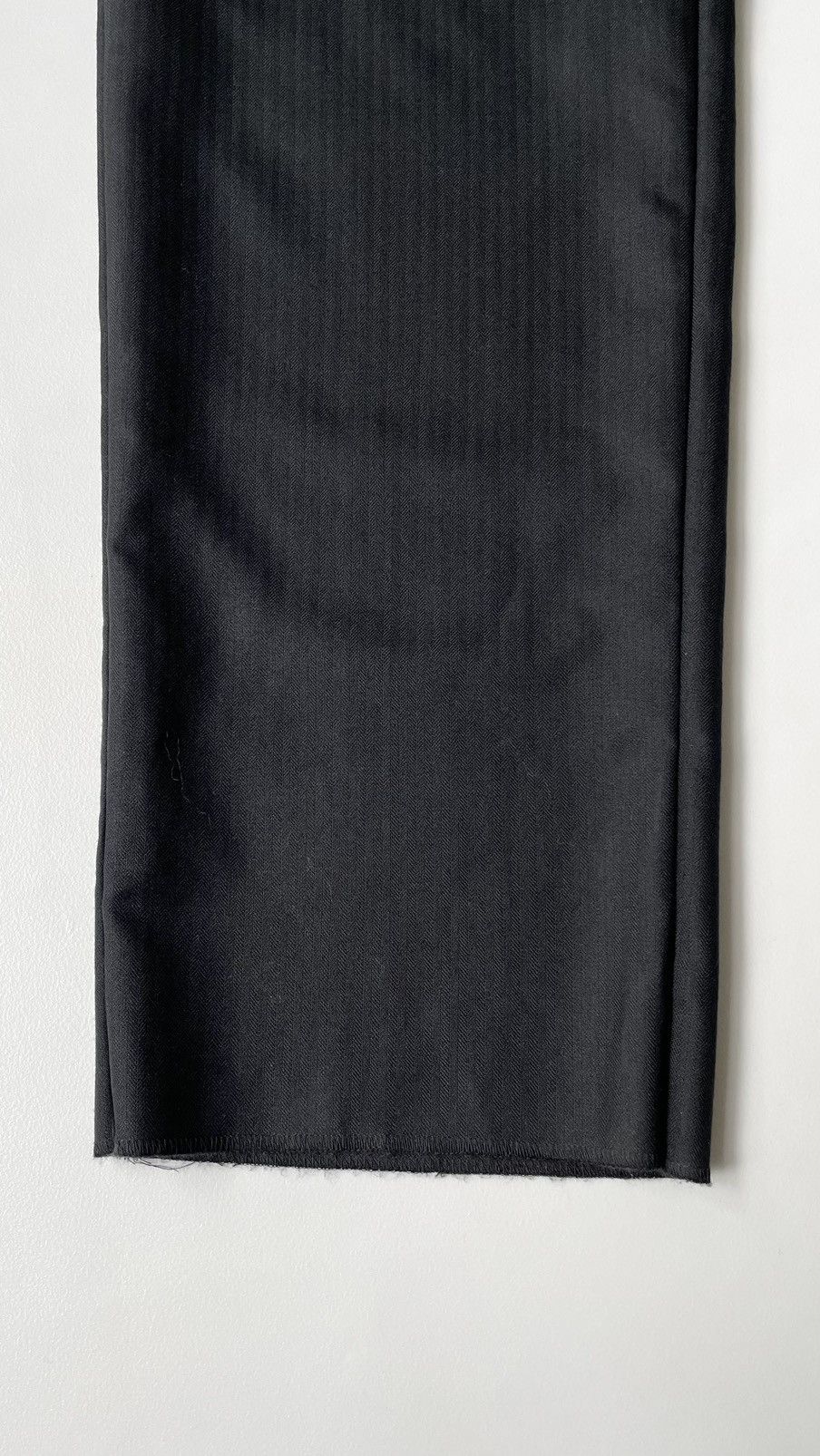 Comme des Garcons S/S 09 Black Chevron Pinstripe Wool Trousers Size US 34 / EU 50 - 10 Thumbnail