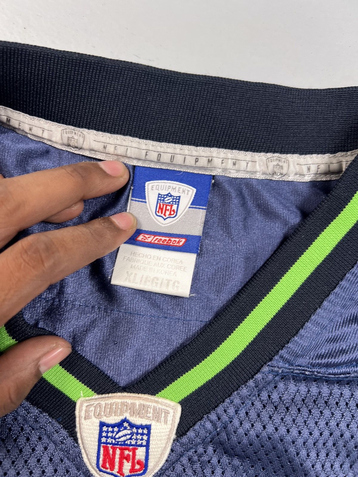 NFL Rare vintage NFL basketball baggy fit jersey Size US L / EU 52-54 / 3 - 6 Thumbnail