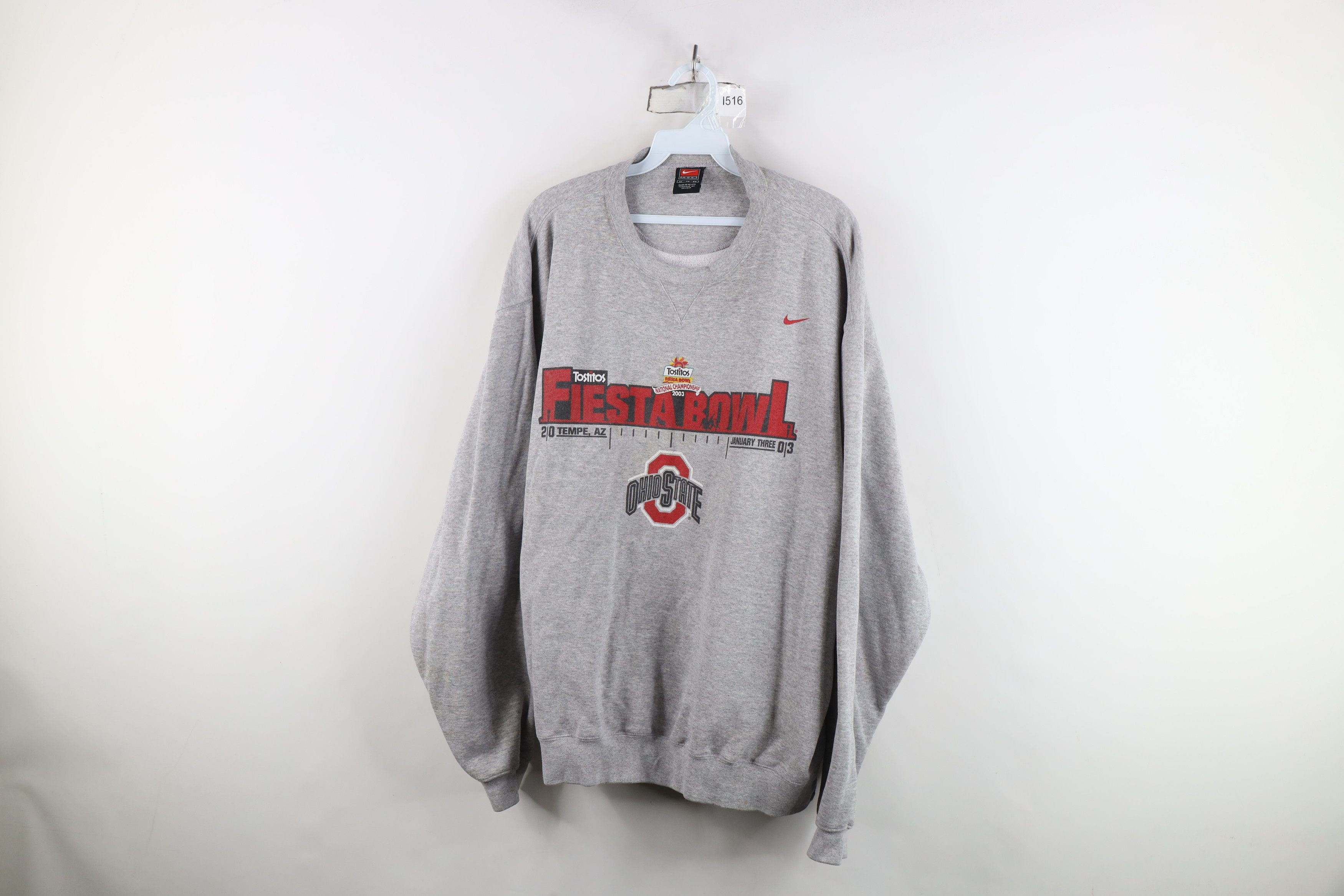 Nike Vintage Nike Ohio State University Football Sweatshirt Size US XL / EU 56 / 4 - 1 Thumbnail
