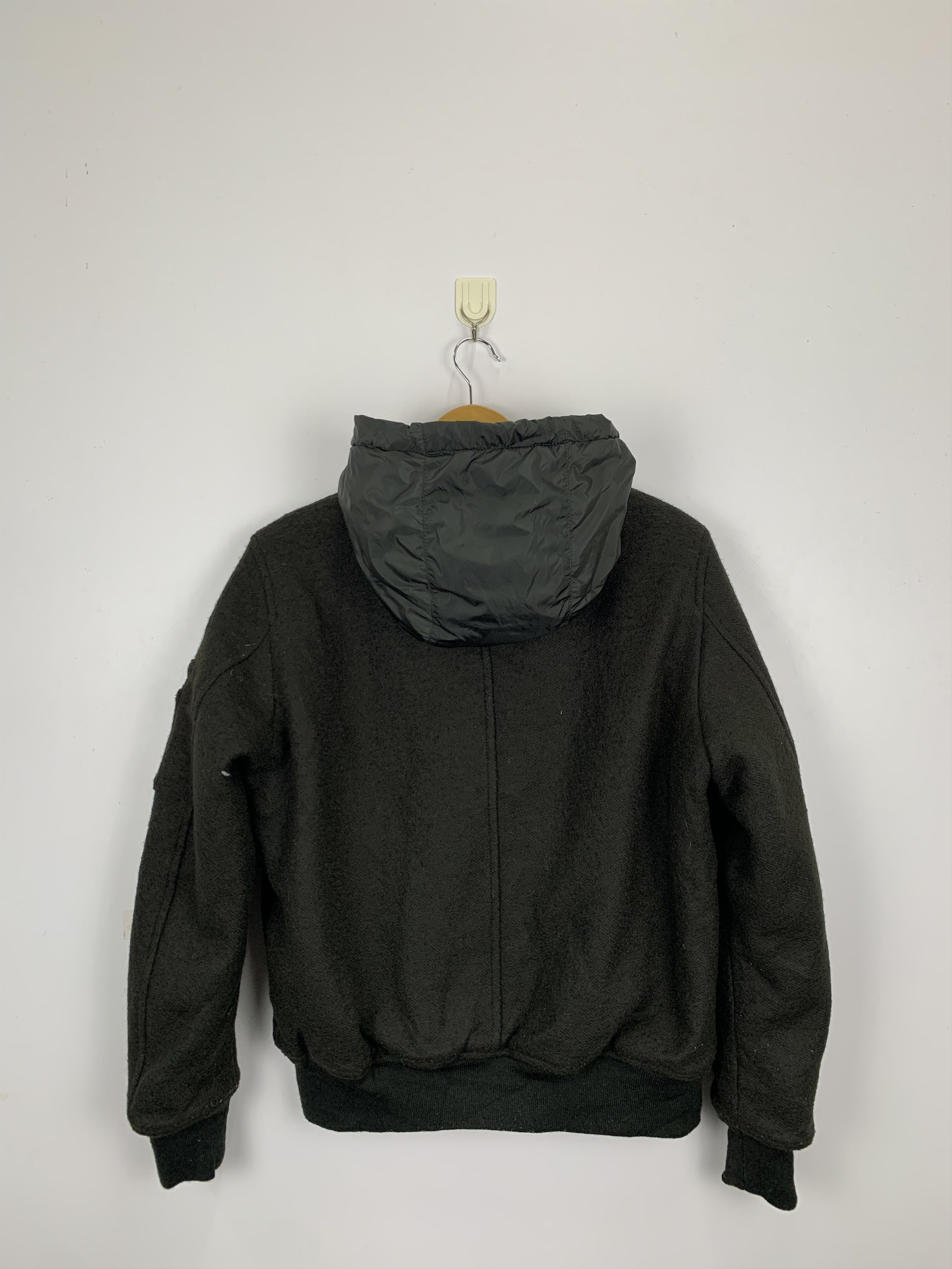 Global Work Vintage Global Work Wool Varsity Jacket Hoodie J0813 Size US M / EU 48-50 / 2 - 3 Thumbnail