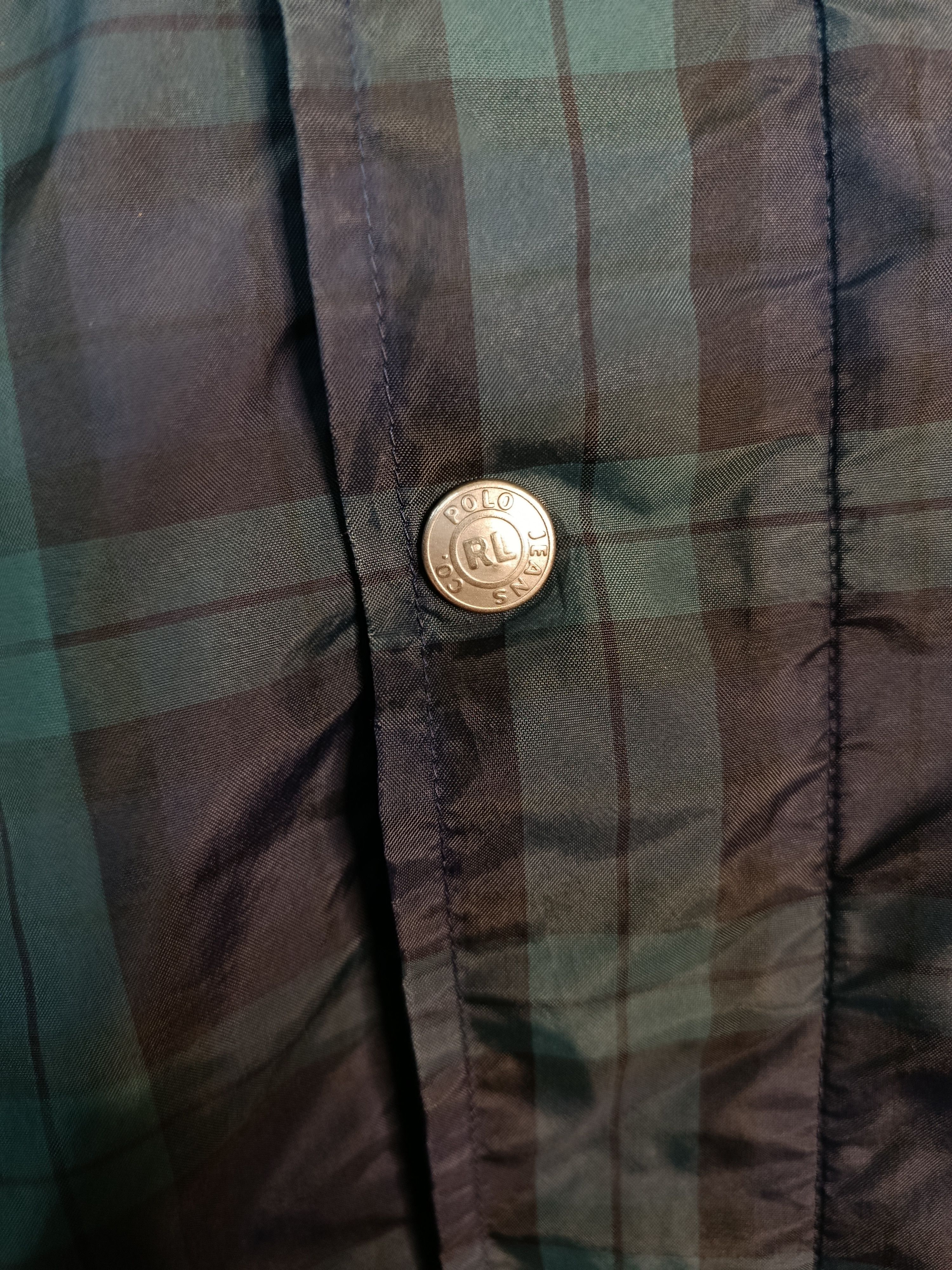 Polo Ralph Lauren Vintage 90s Polo Jeans Ralph Lauren Plaid Parachute Jacket Size US L / EU 52-54 / 3 - 5 Thumbnail