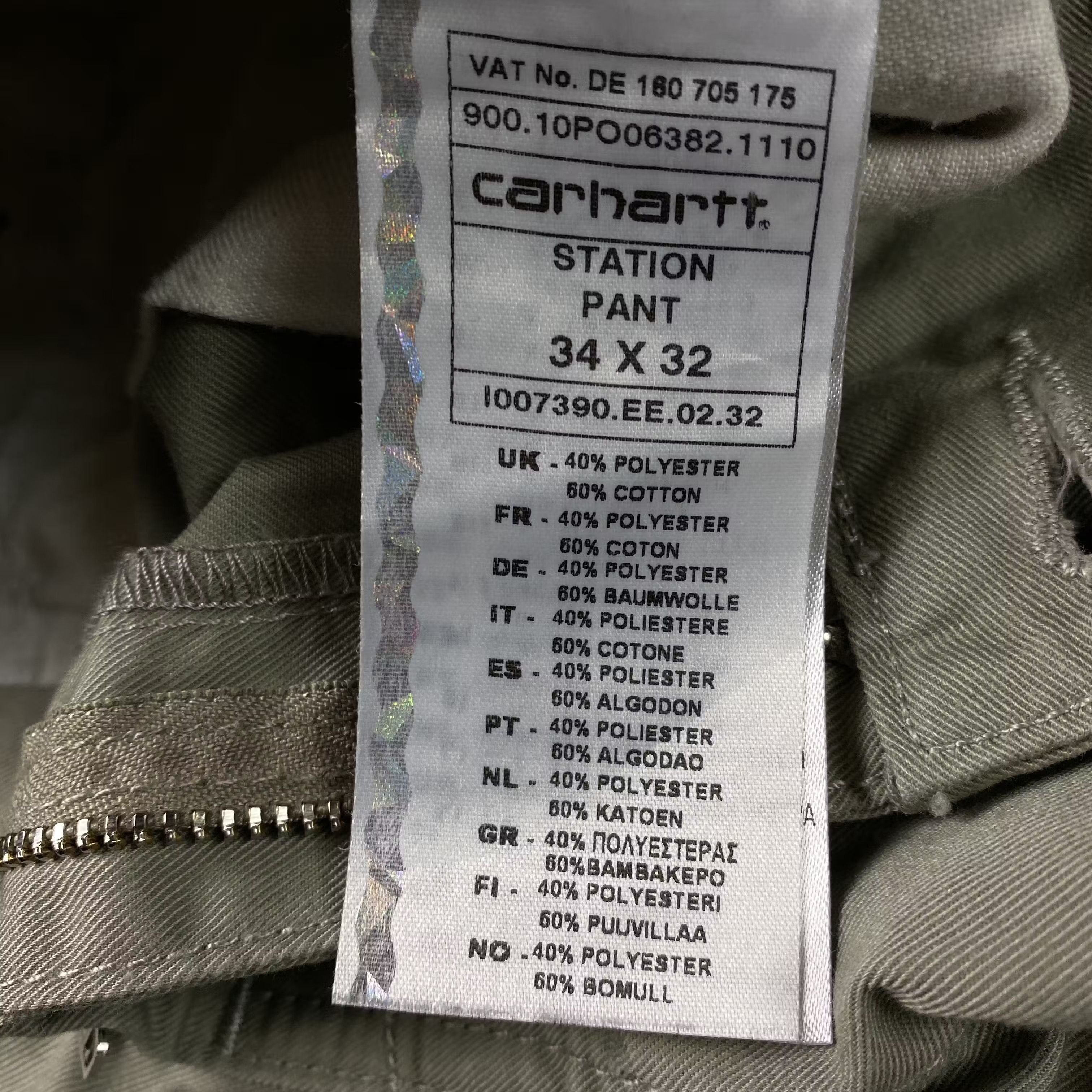 Carhartt × Carhartt Wip × Vintage Mens Carhartt Pants Size 34/32 Size US 34 / EU 50 - 6 Thumbnail
