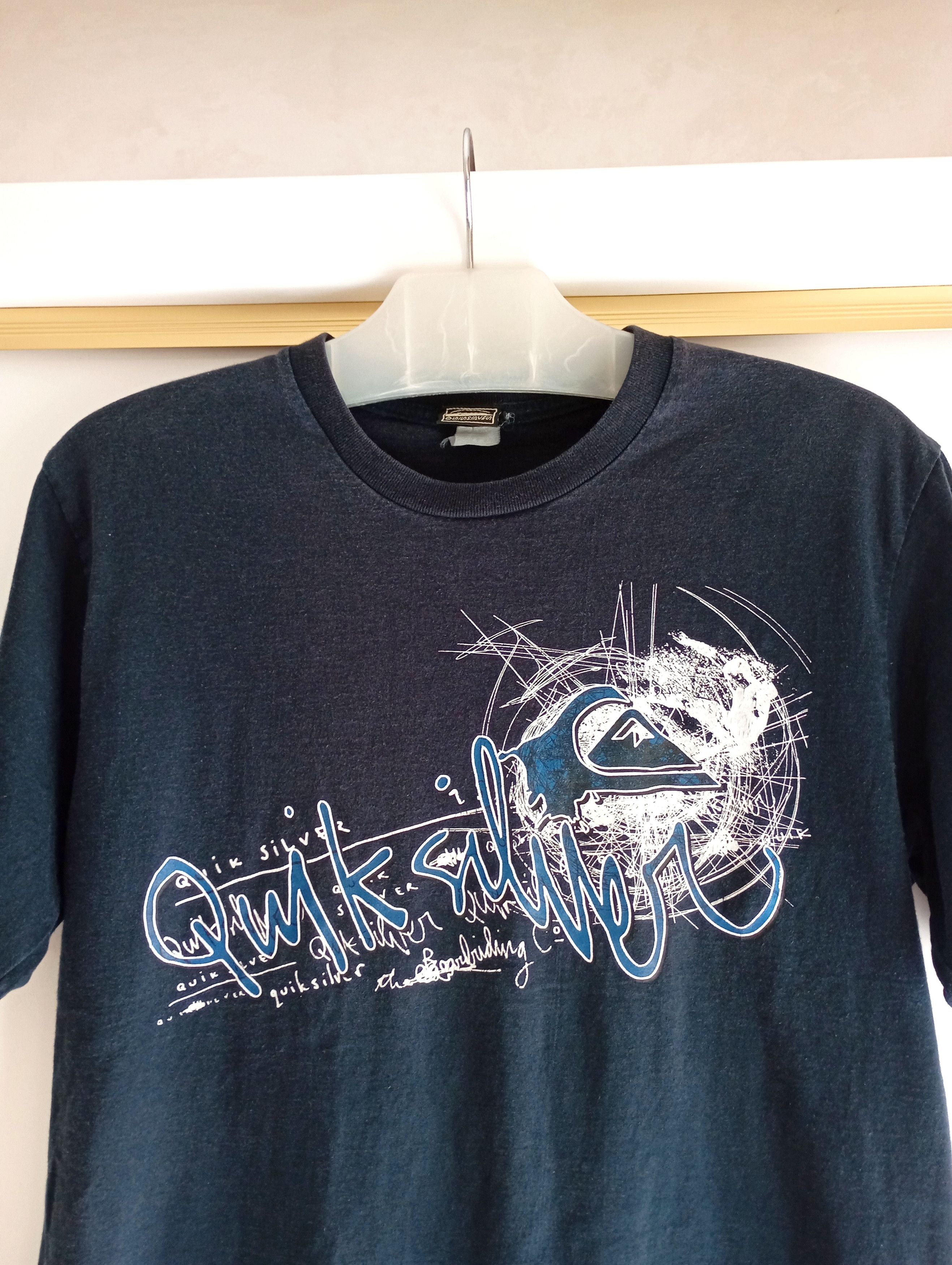 Quiksilver Vintage 90s Quiksilver Big Logo Tshirt Size US XL / EU 56 / 4 - 2 Thumbnail