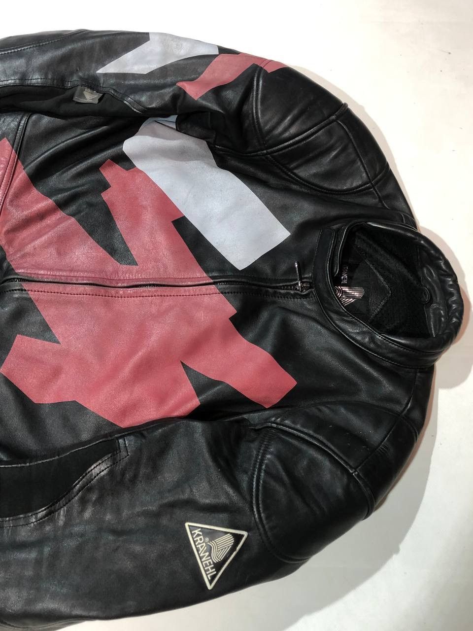 Vintage Krawehl Avangarde Racing Moto Leather Jacket Vintage Size US L / EU 52-54 / 3 - 8 Thumbnail