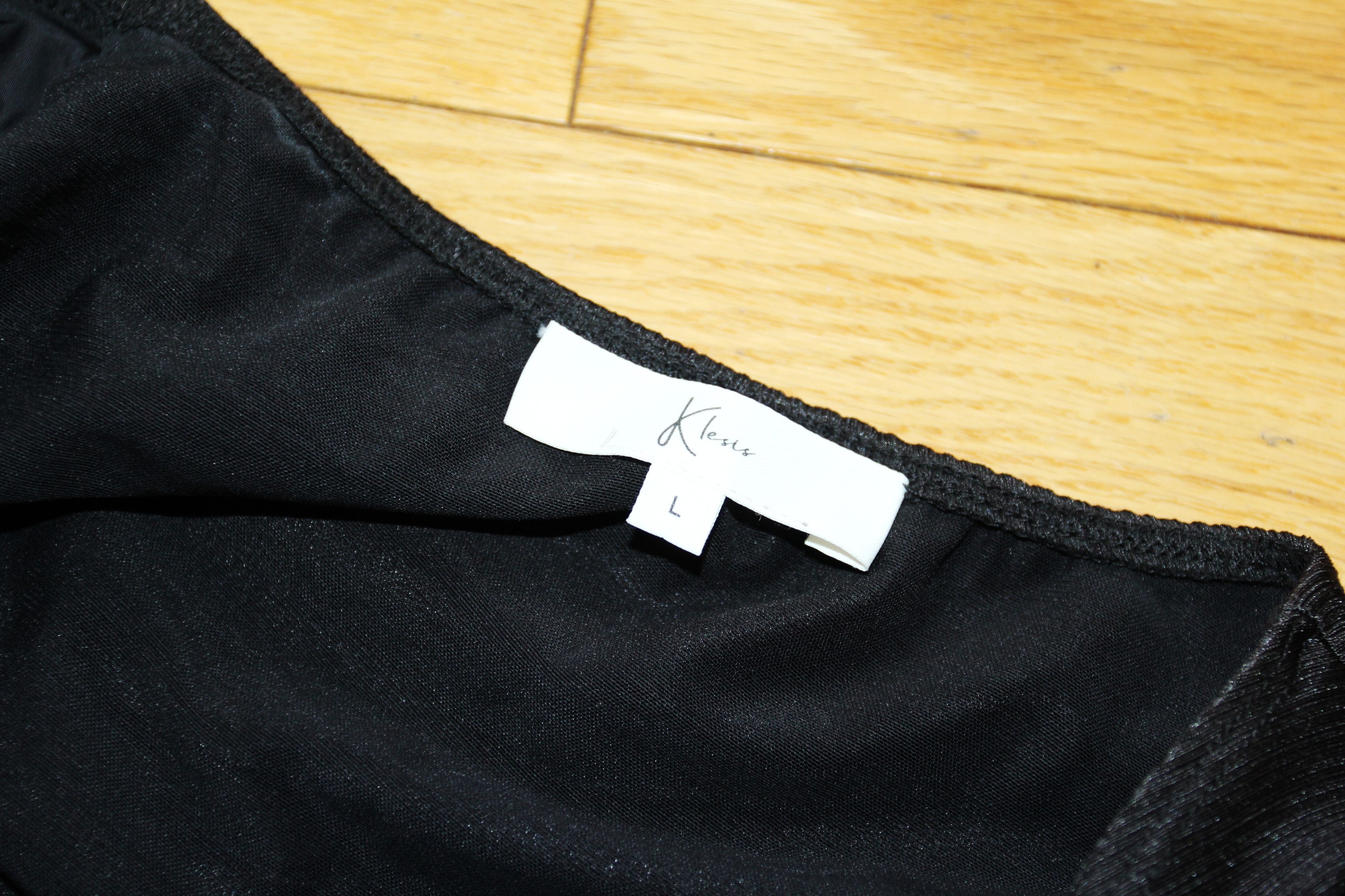 Other BNWT AW24 KLESIS TWISTED DETAIL MAXI SILKY DRESS L Size L / US 10 / IT 46 - 8 Thumbnail