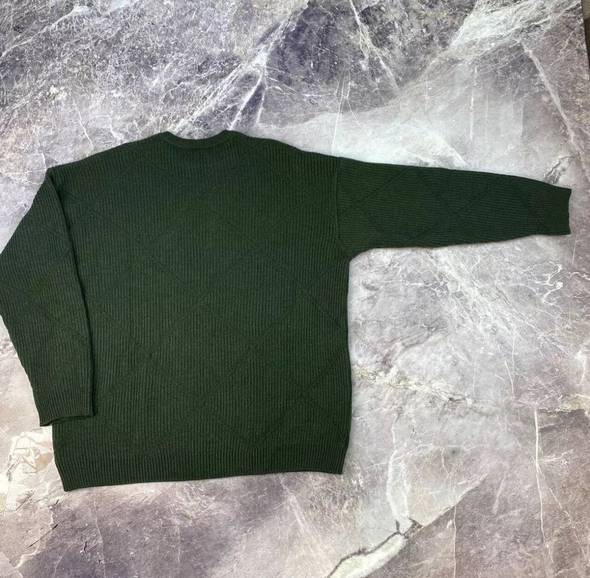 Lacoste × Vintage Vintage Lacoste Sweater Knit Green Wool Size XL Y2K Size US XL / EU 56 / 4 - 13 Thumbnail