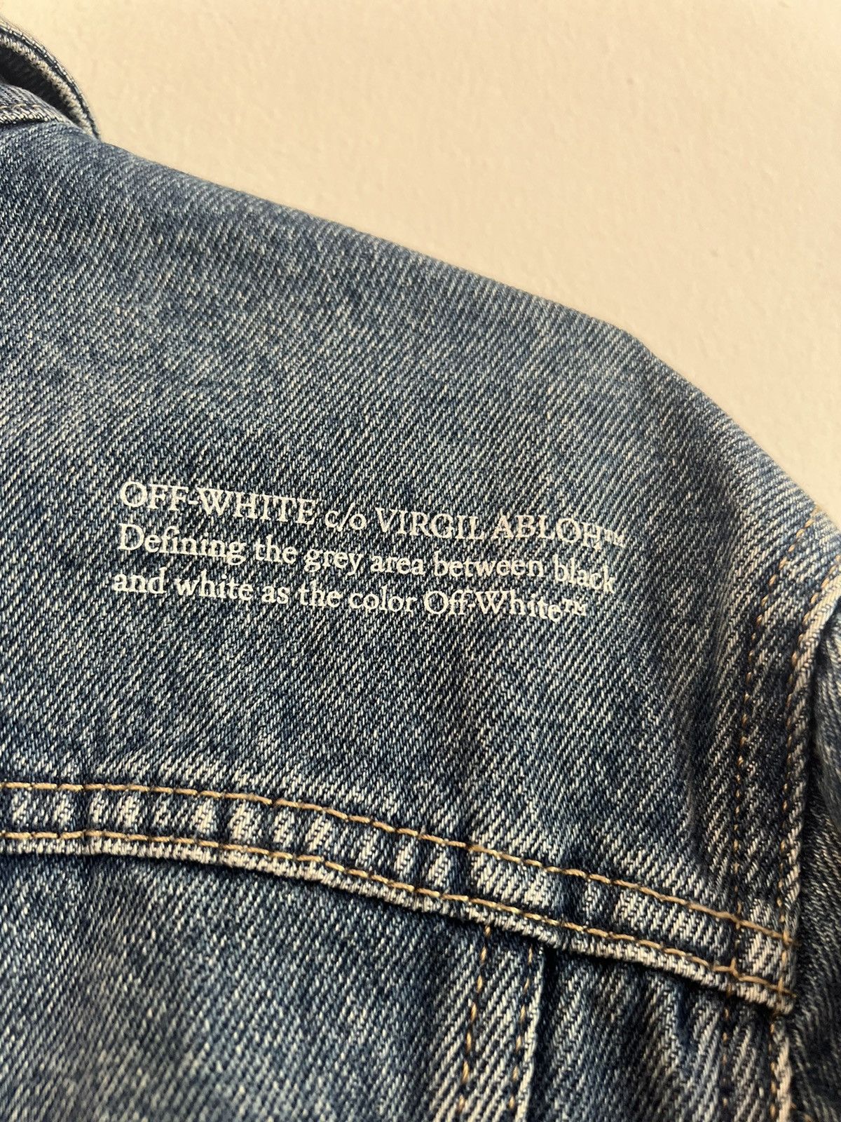 Off-White Off white denim jacket Size US XS / EU 42 / 0 - 10 Thumbnail