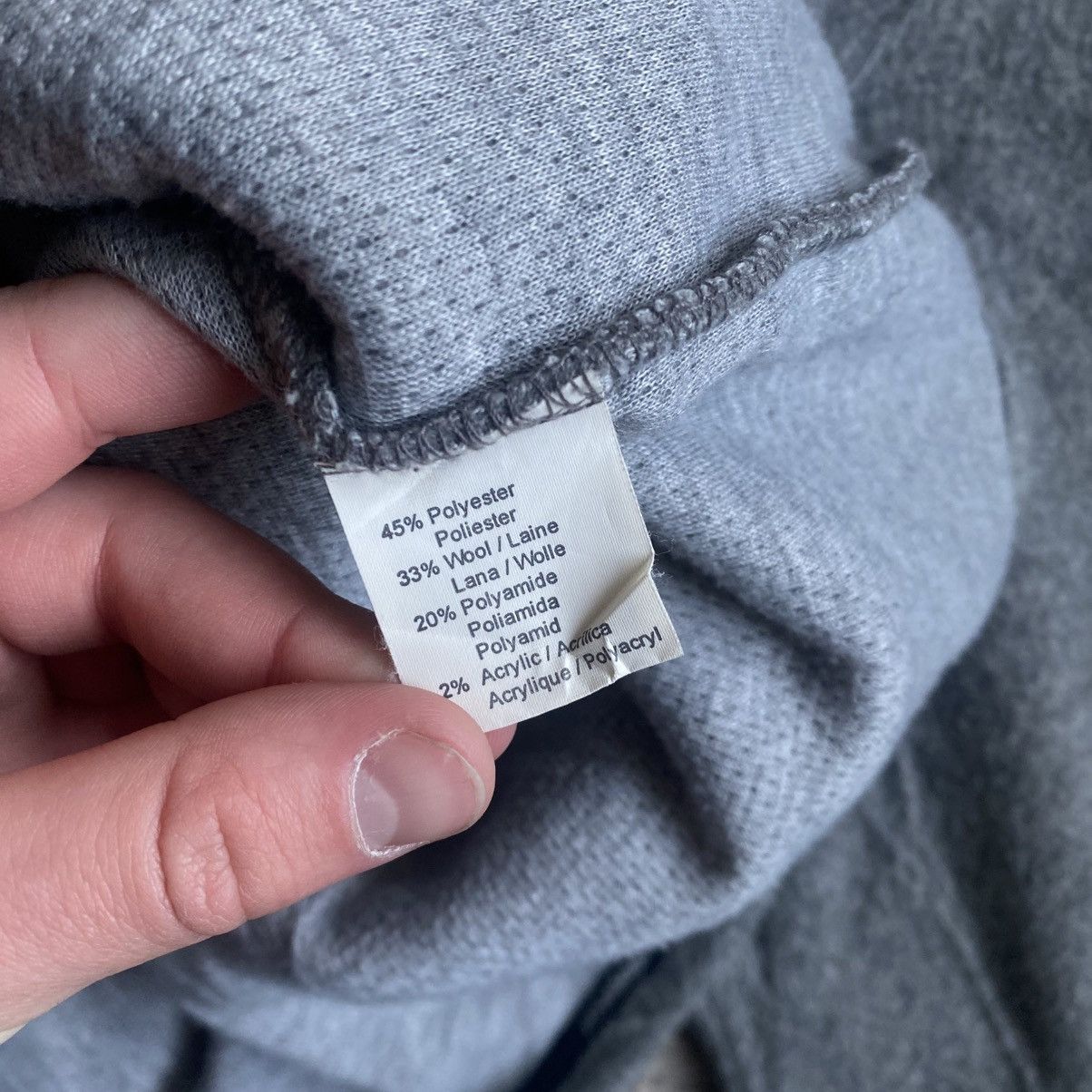 Yves Saint Laurent Vintage YSL Yves Saint Laurent Crewneck Grey Sweatshirt Wool Size US S / EU 44-46 / 1 - 10 Thumbnail