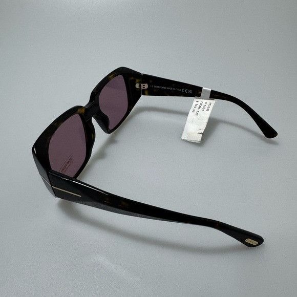 Tom Ford Tom Ford Ryder 51MM Rectangular Sunglasses Dark Havana Size ONE SIZE - 5 Thumbnail