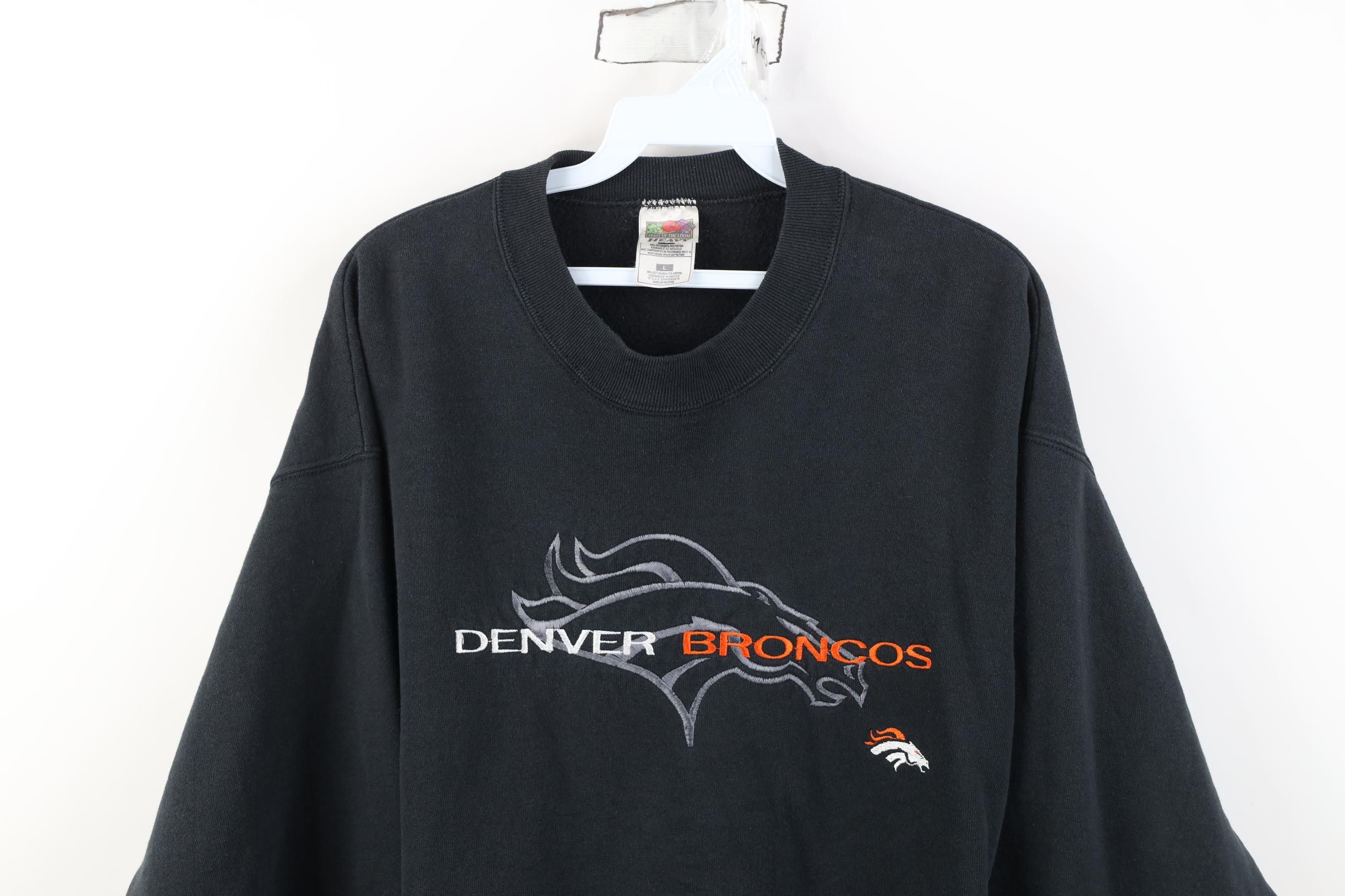Vintage Vintage 90s Denver Broncos Football Crewneck Sweatshirt Size US L / EU 52-54 / 3 - 2 Thumbnail