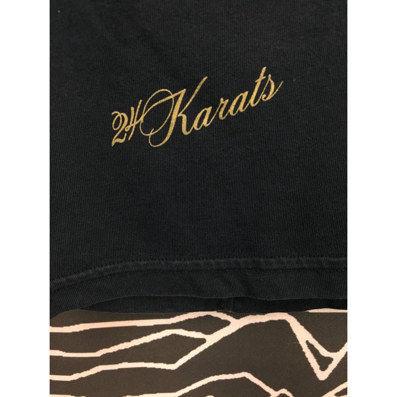 Adidas × Japanese Brand Adidas X 24 Karats Big Logo Climalite Cotton Tee Size US M / EU 48-50 / 2 - 11 Thumbnail