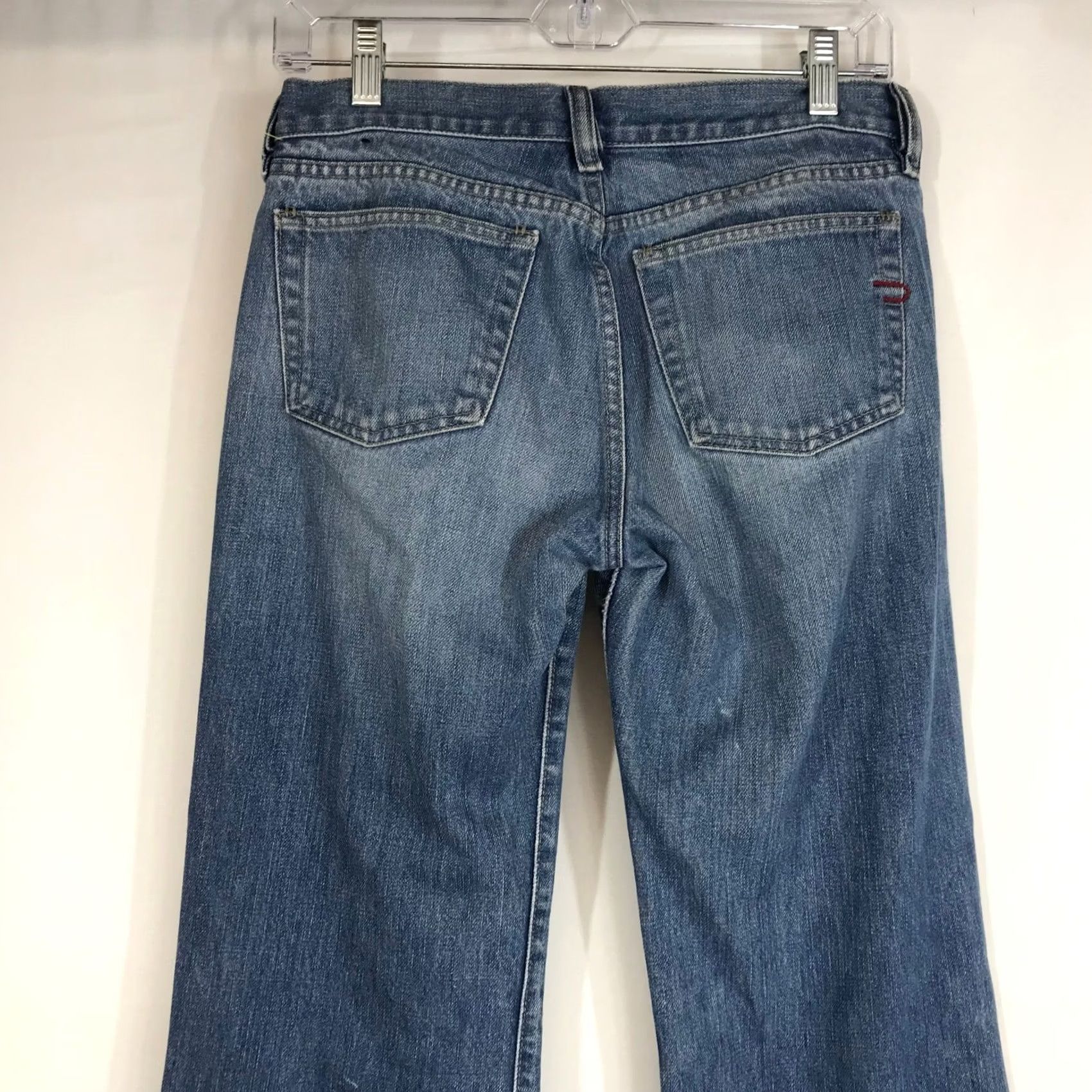Diesel DIESEL Women Jeans Bootcut Flare Blue Denim Made in Italy Size 28 Size 28" / US 6 / IT 42 - 5 Thumbnail
