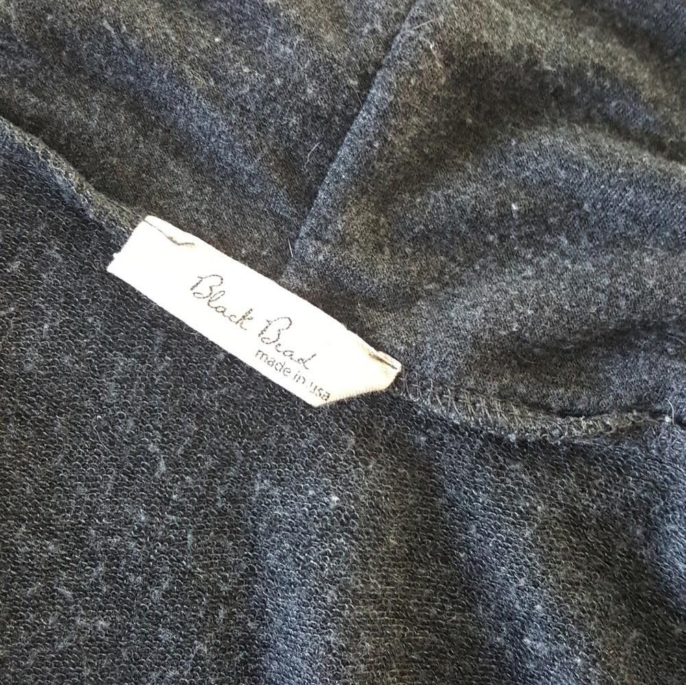 Designer Dark Grey Black Bead Cardigan Long Sleeve Size S / US 4 / IT 40 - 3 Thumbnail