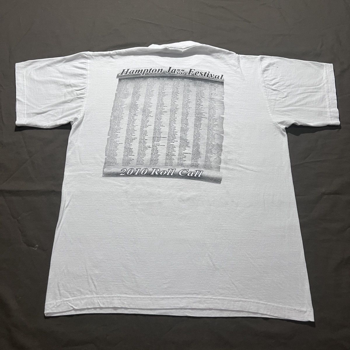 Rap Tees VTG Y2K JAZZ FEST maze featuring frankie beverly hiphop R&B Size US XL / EU 56 / 4 - 7 Thumbnail