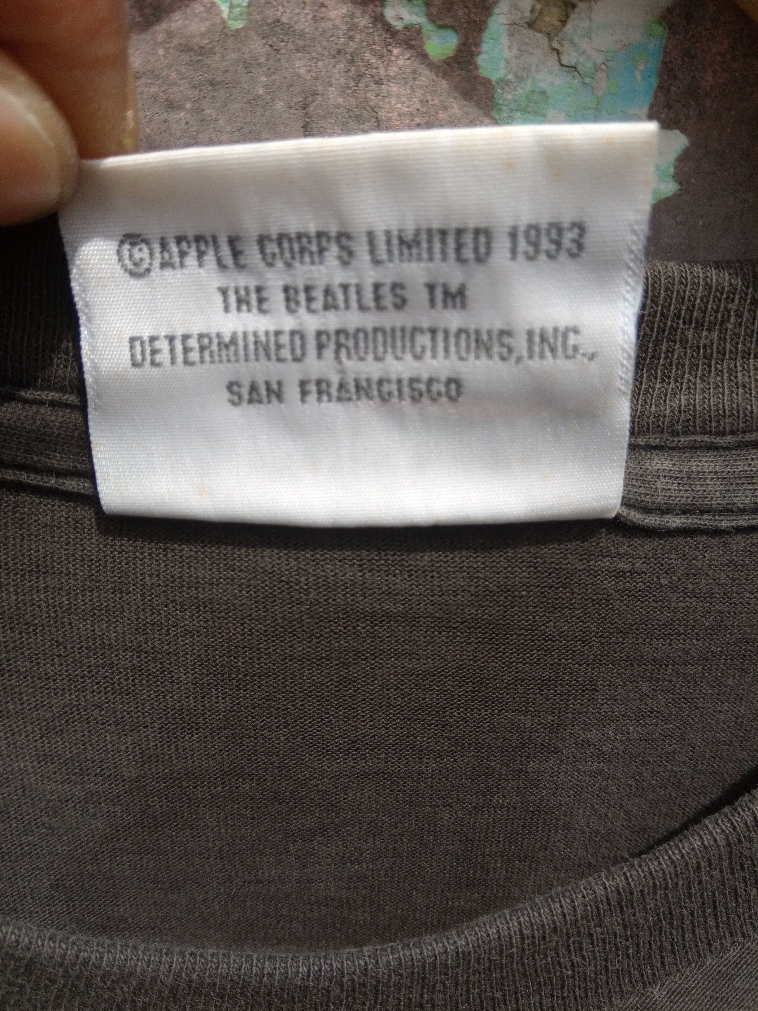 Band Tees × Vintage Vintage '93 THE BEATLES Size US M / EU 48-50 / 2 - 2 Thumbnail