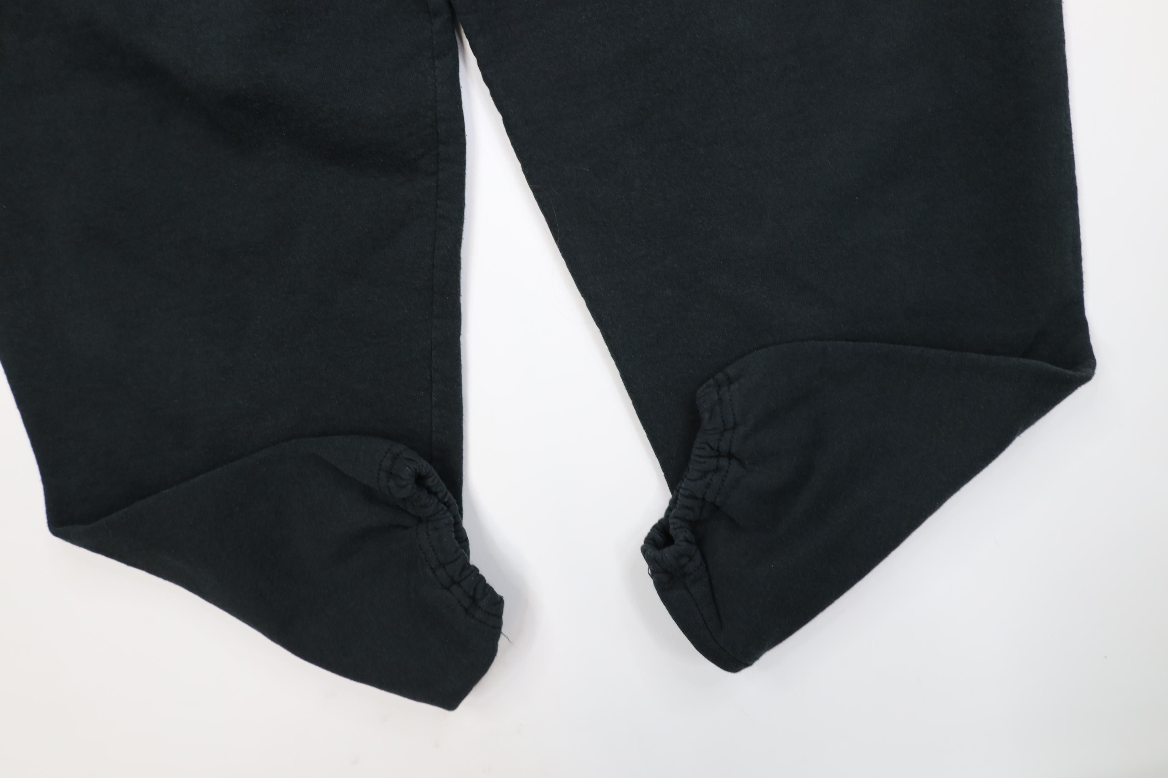 Vintage Vintage 90s Y2K Streetwear Sweatpants Joggers Pants Black Size US 38 / EU 54 - 5 Thumbnail
