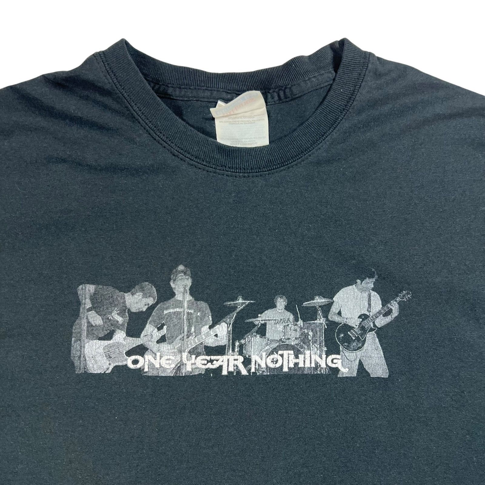 Band Tees × Hanes × Vintage Vintage Y2K Nothing shoegaze hardcore punk band tee (L) Size US L / EU 52-54 / 3 - 2 Thumbnail