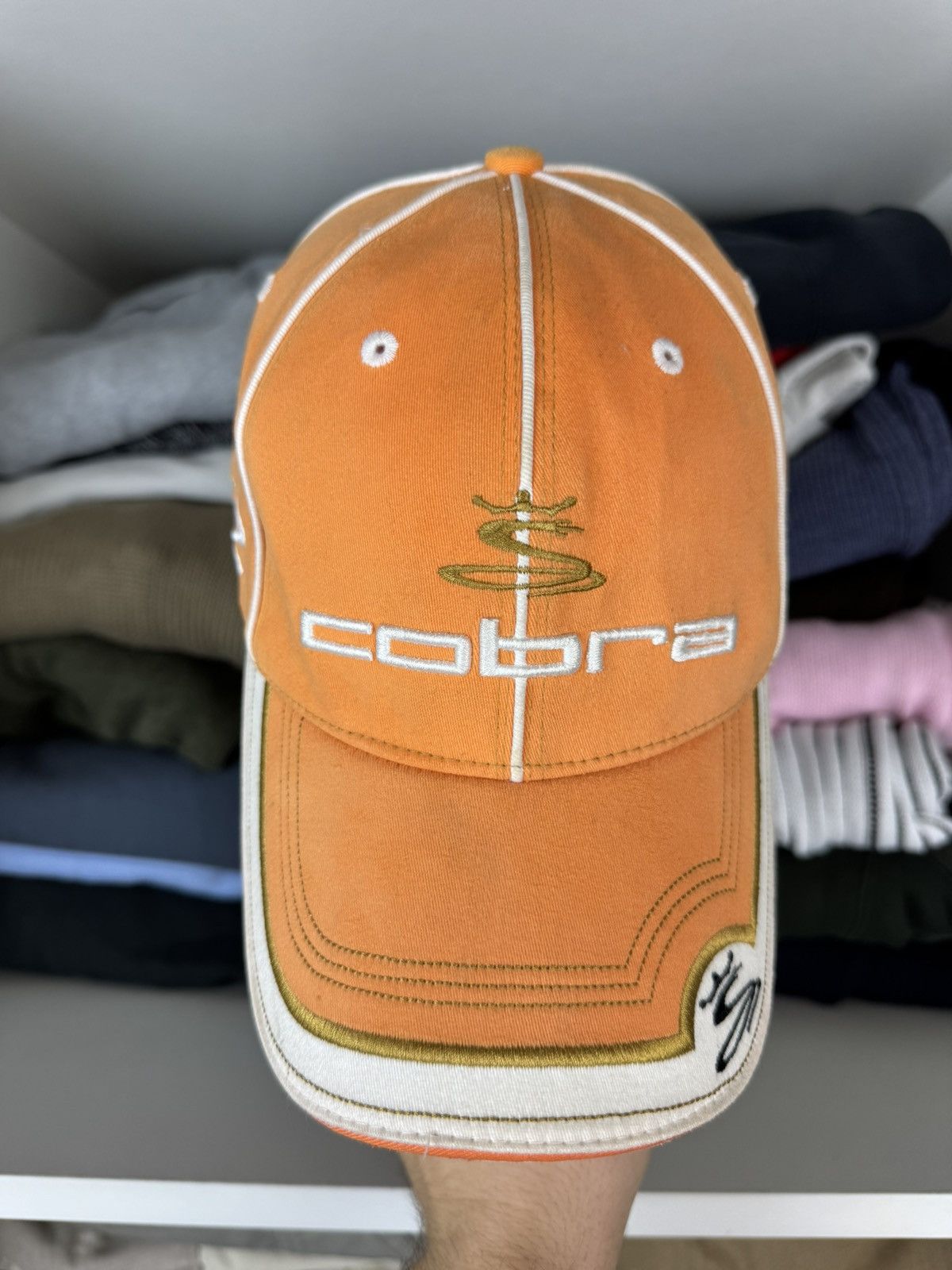 Cobra Cobra Big Logo Cap Hat Size ONE SIZE - 2 Thumbnail