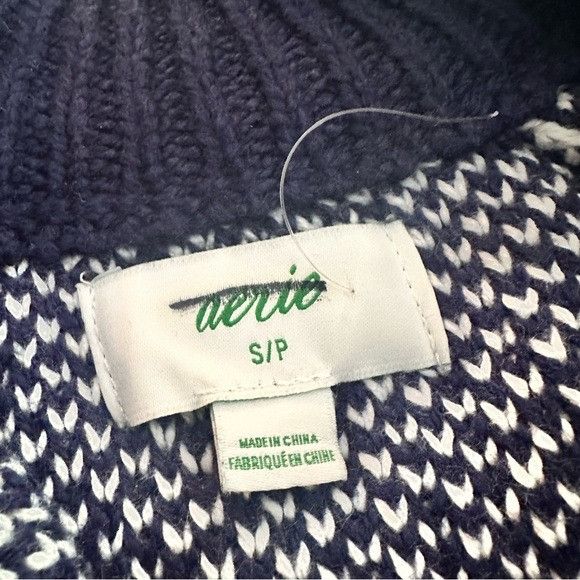 Other Aerie Love 1/4 Zip Oversized Cozy Sweater Size S / US 4 / IT 40 - 6 Thumbnail