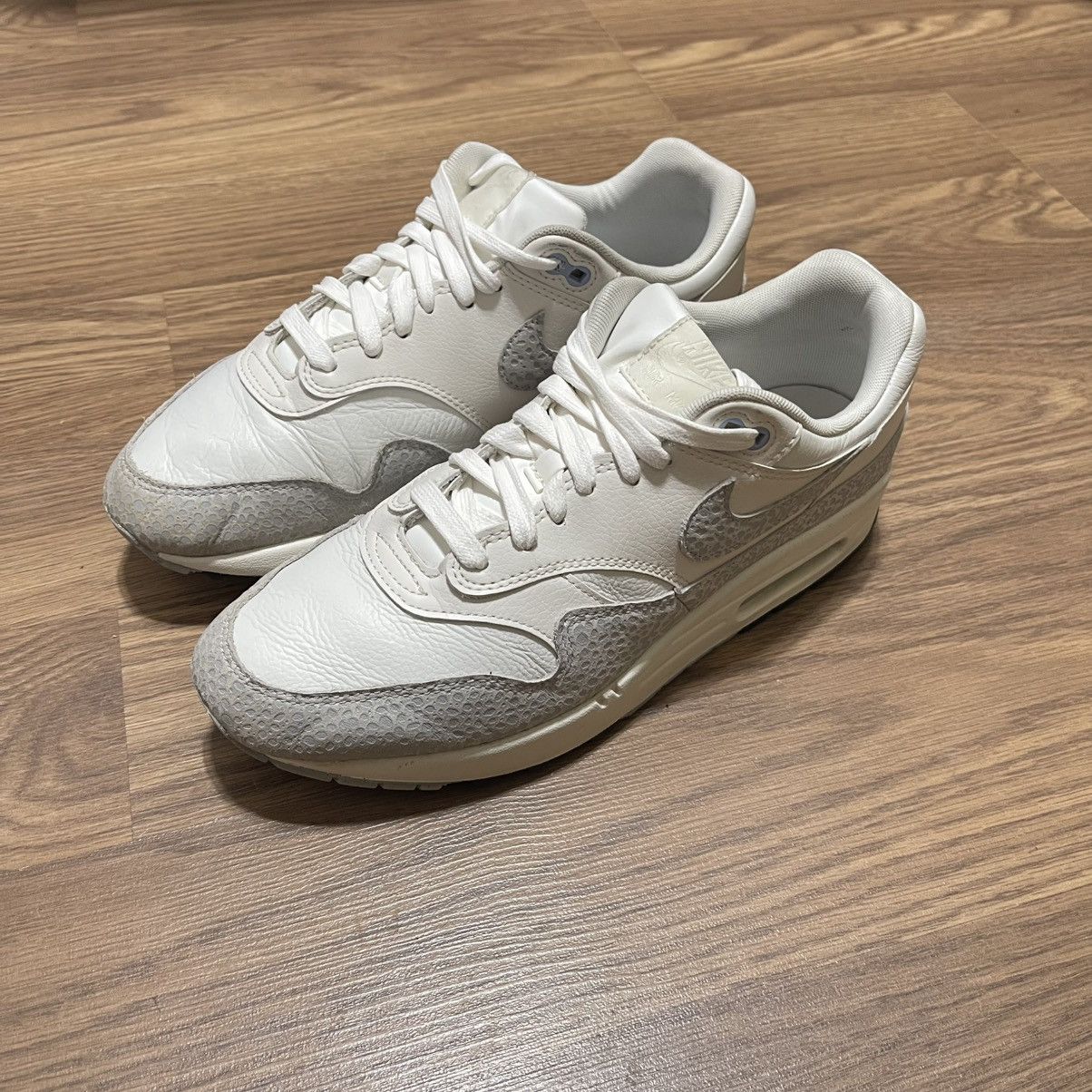 Nike Nike Air Max 1 Safari Summit White Womens Size 10.5 Size US 10.5 / IT 40.5 - 2 Thumbnail