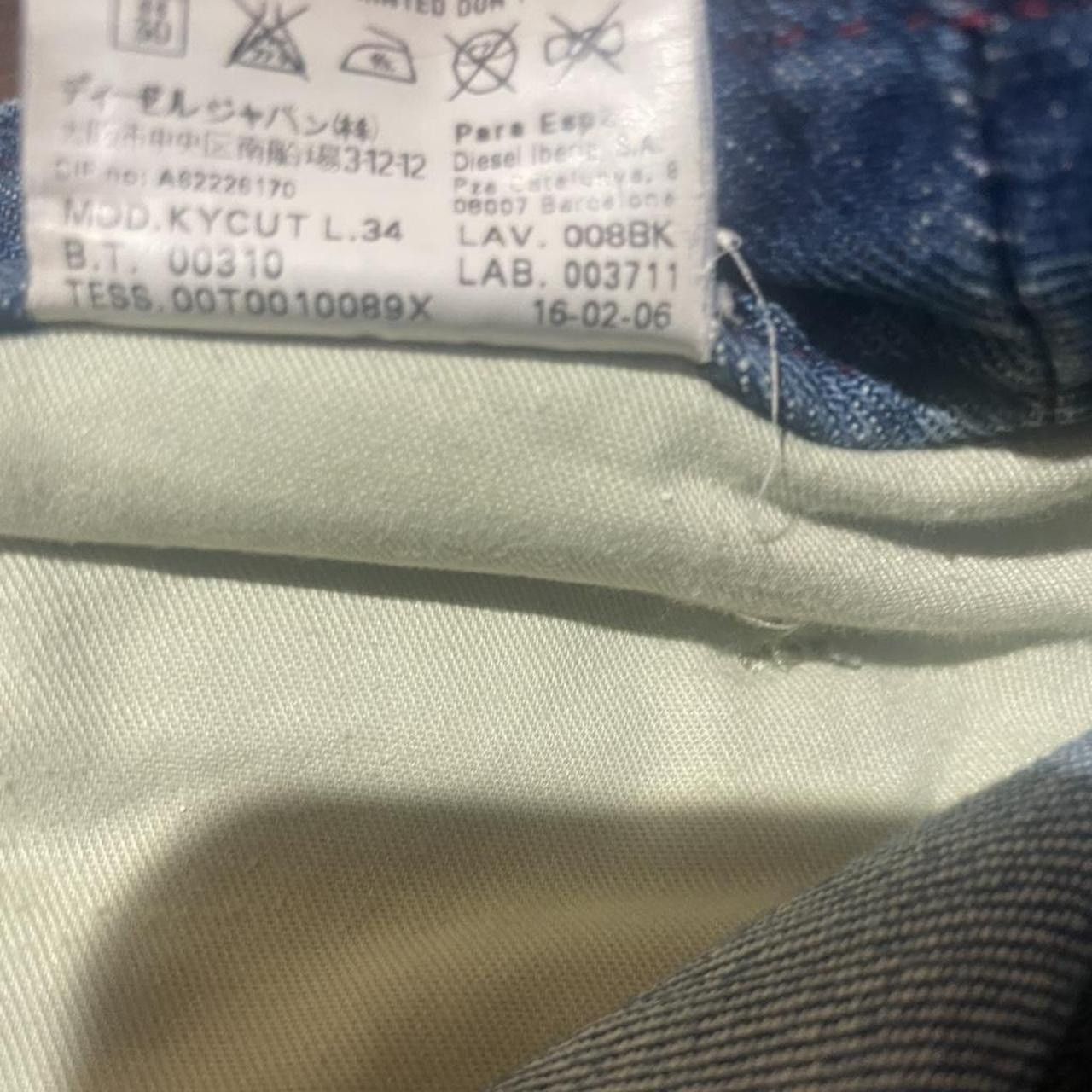 Diesel Diesel Deadstock KYCUT lowrise iconic bootcut jeans 29x24 Size 29" - 7 Thumbnail