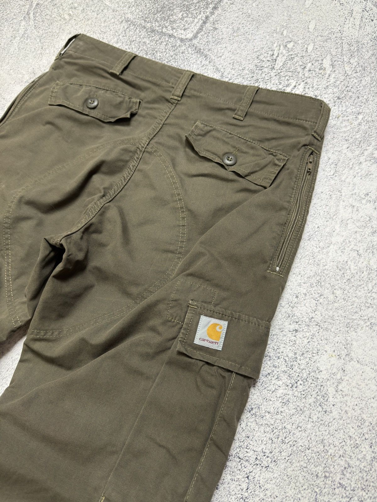 Carhartt Vintage Carhartt WIP Motown Cargo Pants Military Green Size US 32 / EU 48 - 8 Thumbnail