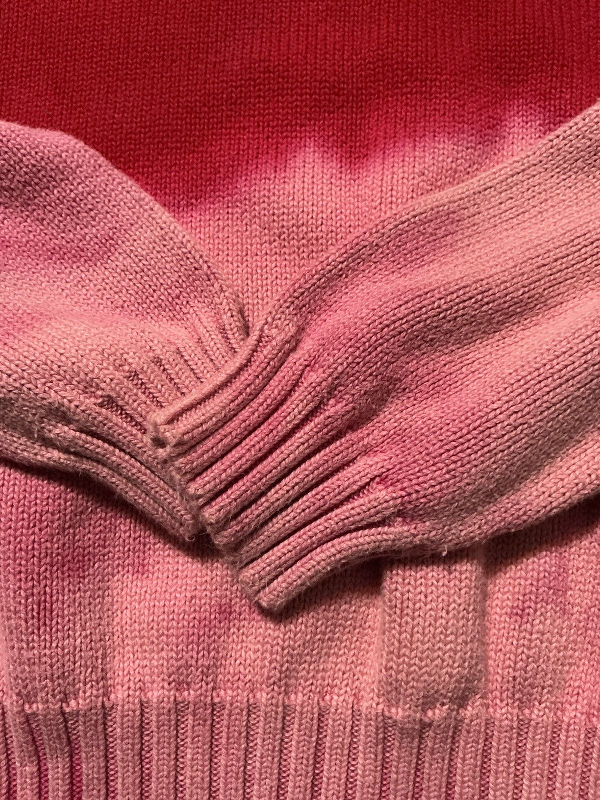 Polo Ralph Lauren Vintage Polo Ralph Lauren Bleach Dyed Cotton Knit Sweater Size US M / EU 48-50 / 2 - 8 Thumbnail