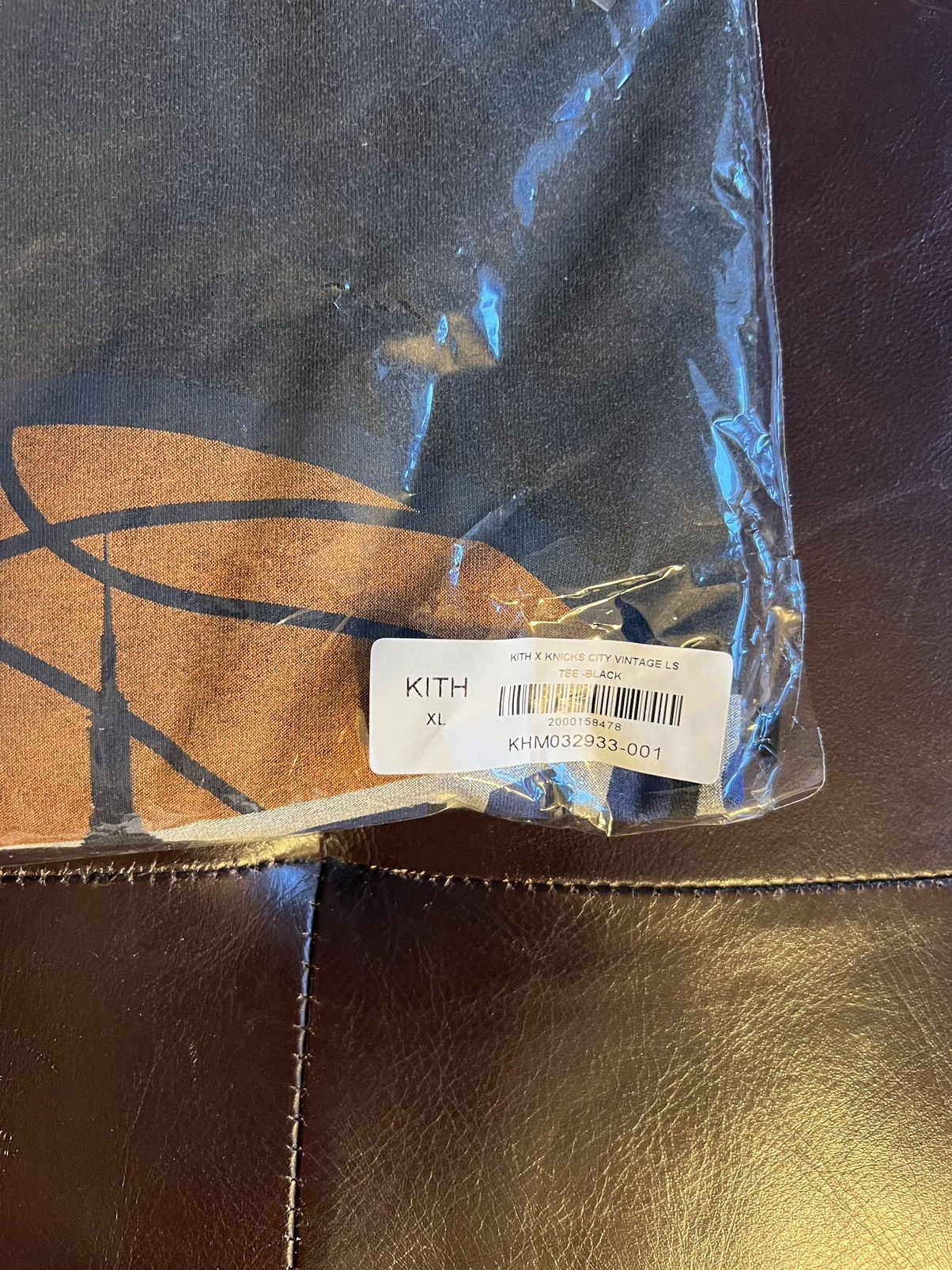 Kith Kith for the NY Knicks City Vintage Long Sleeve Tee Black XL Size US XL / EU 56 / 4 - 7 Thumbnail