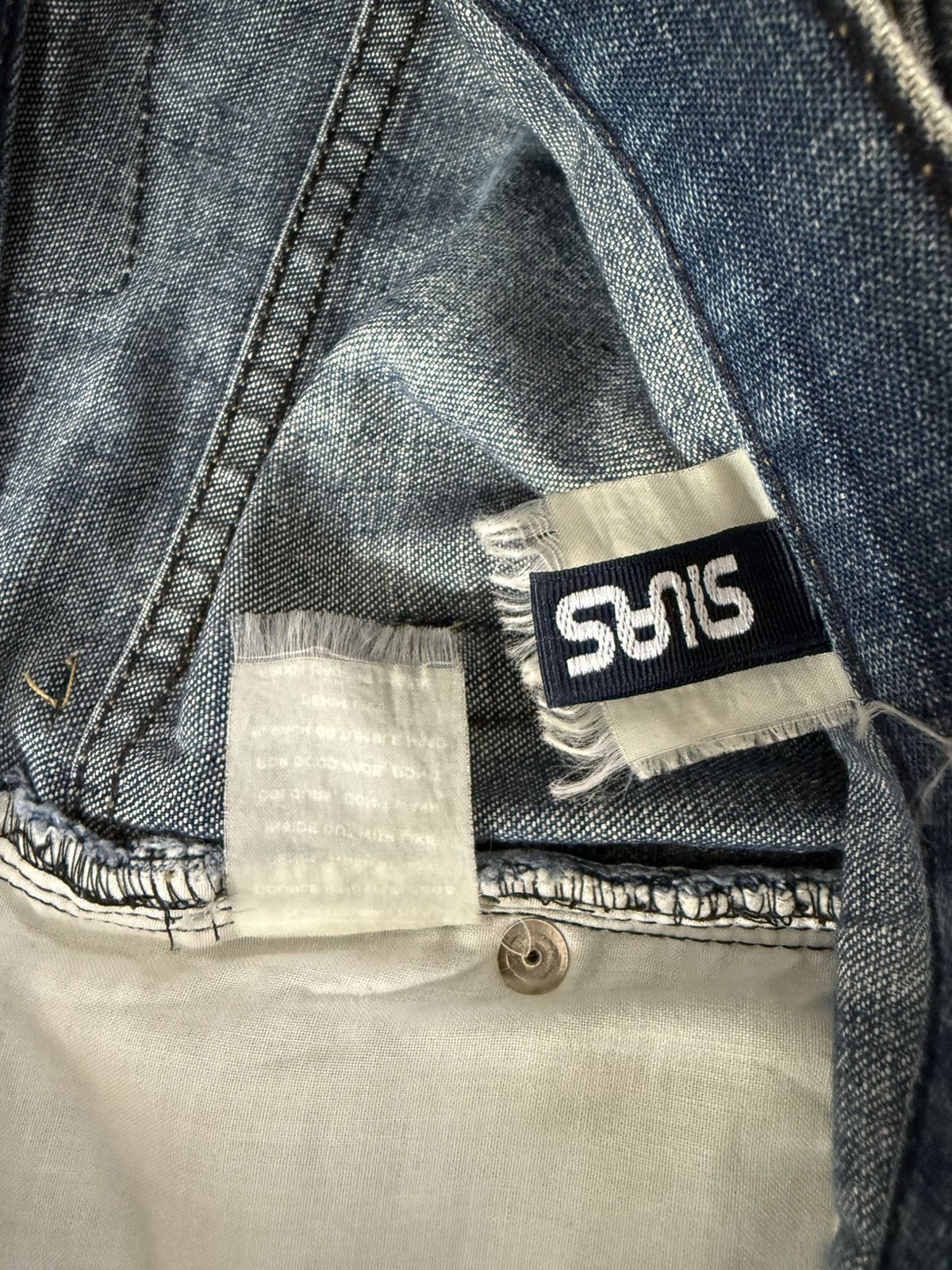 Japanese Brand SILAS JAPANSESE DISTRESSED JEANS Size US 29 - 19 Thumbnail