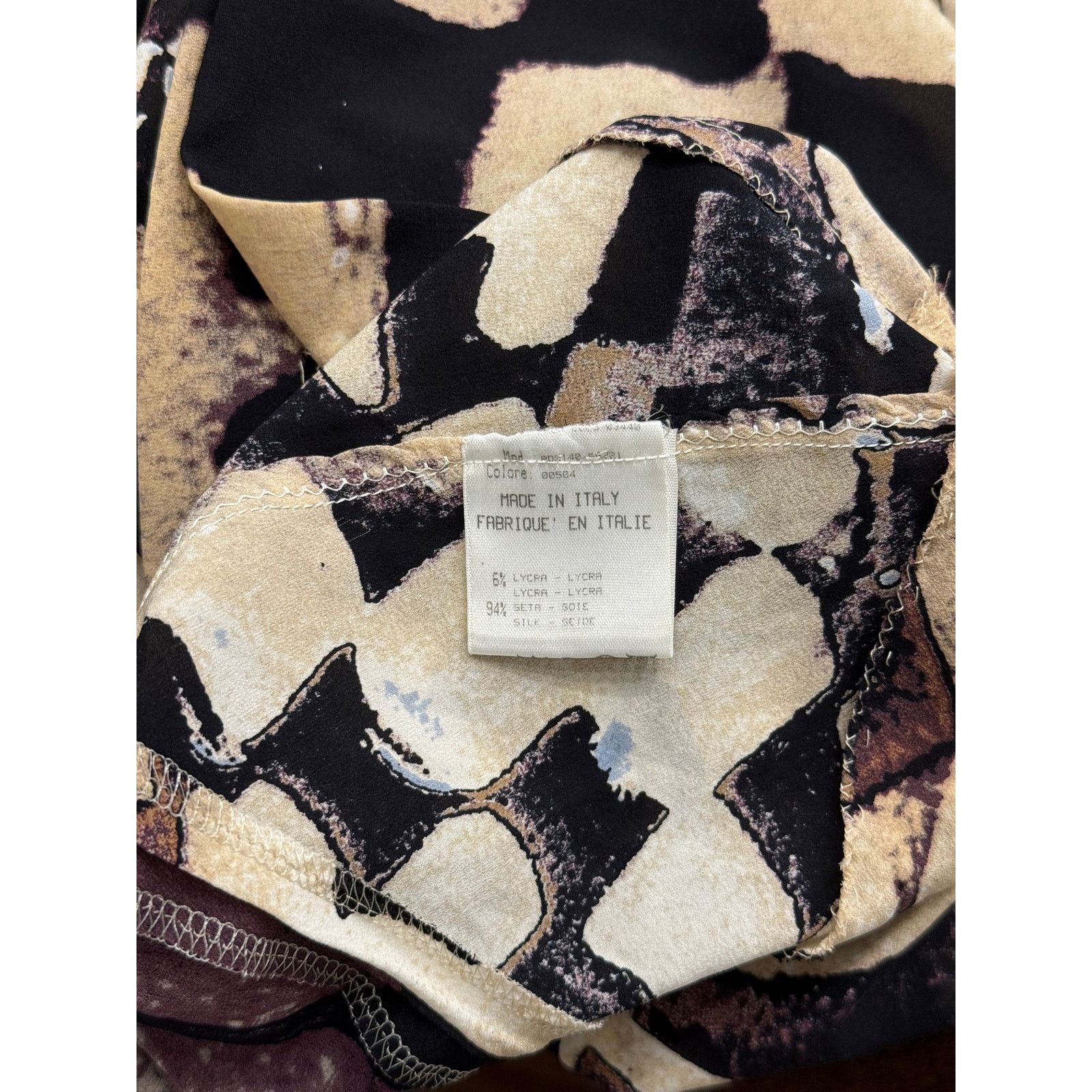 Roberto Cavalli 2003 Roberto Cavalli geometric psychedelic dress Size M / US 6-8 / IT 42-44 - 10 Thumbnail