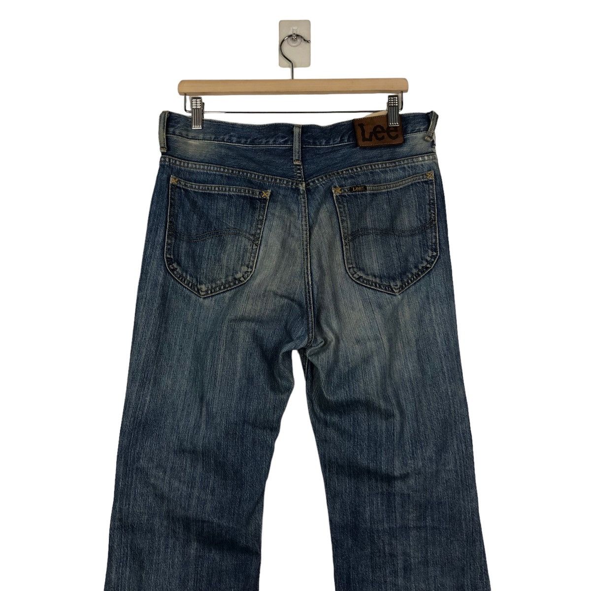 Japanese Brand 🔥Vintage Denim Jeans Lee Rider Biker Size US 32 / EU 48 - 10 Thumbnail