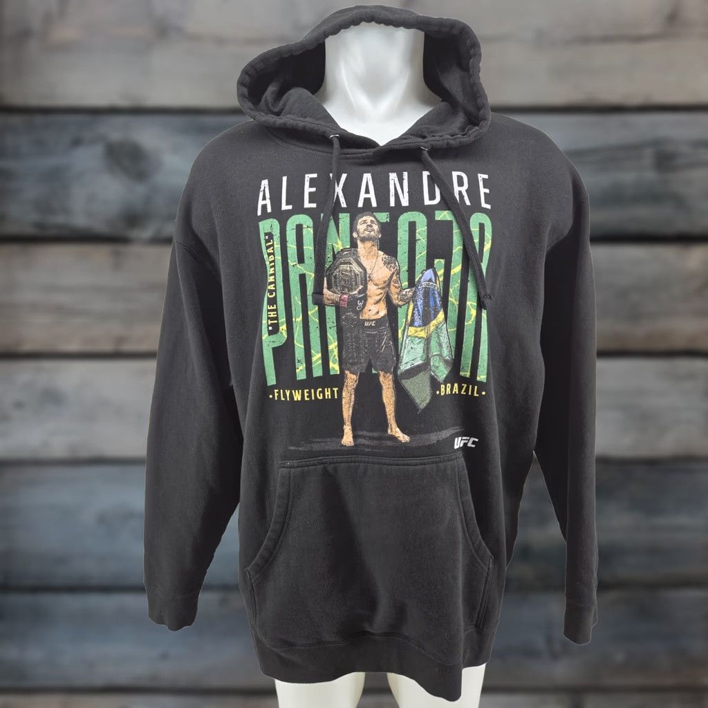 UFC 500 LEVEL UFC 500 LEVEL Pullover Hoodie Black Mens 3XL Size US XXL / EU 58 / 5 - 1 Thumbnail