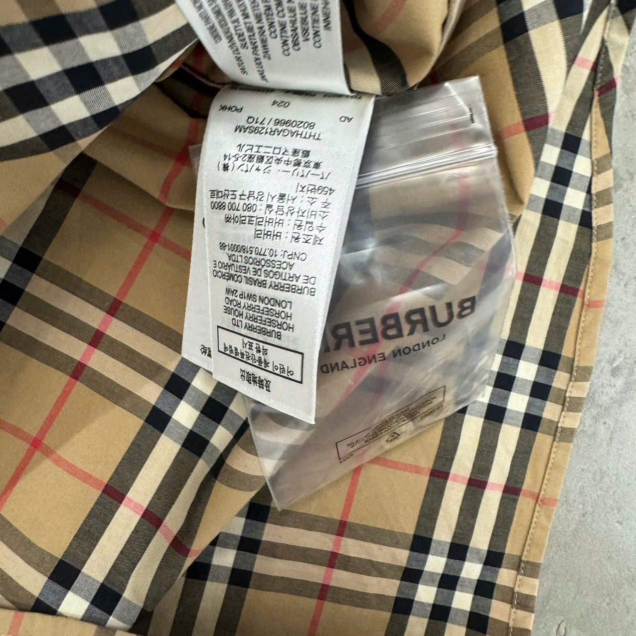 Burberry BURBERRY Vintage Long Shirt Size US S / EU 44-46 / 1 - 4 Thumbnail