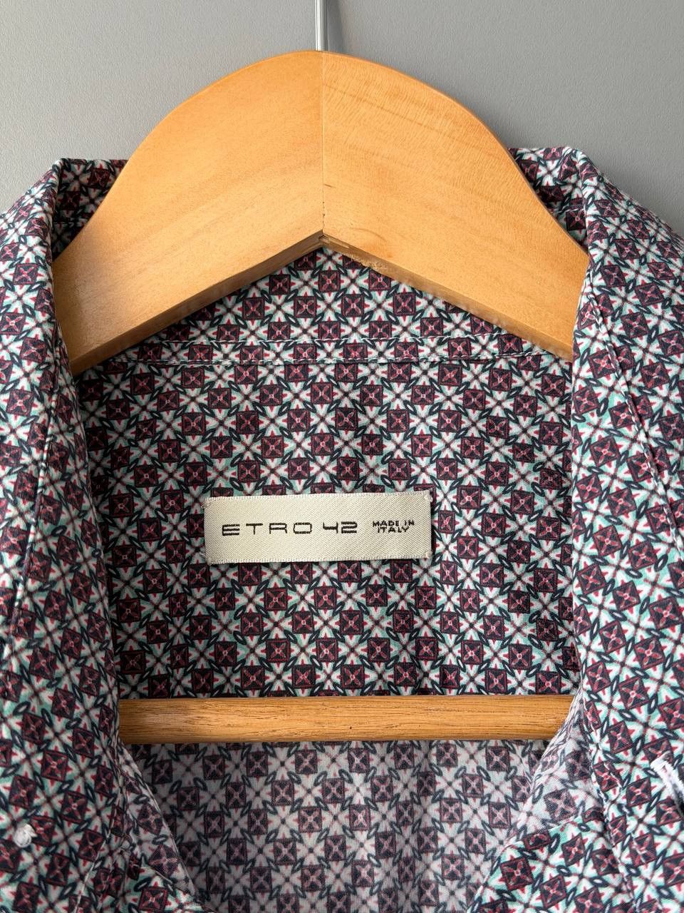 Etro ETRO Shirt Button Up Long Sleeve Paisley Printed S0320 Size US S / EU 44-46 / 1 - 2 Thumbnail