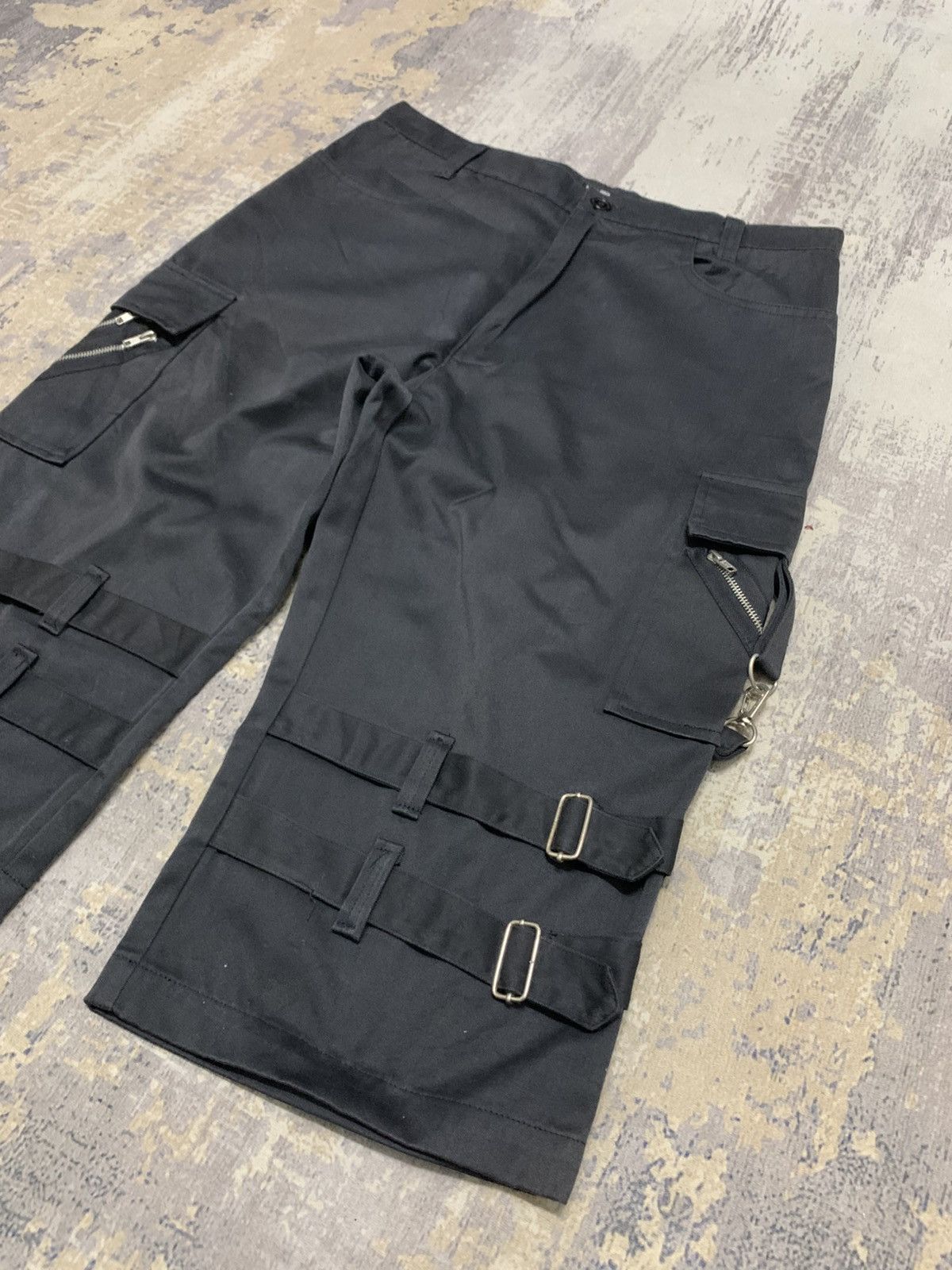 Japanese Brand Fromm Japan Archive Harajuku Punk Tactical Pants M Size US 31 - 4 Thumbnail