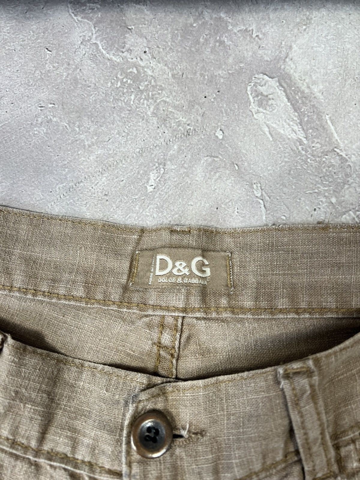 Vintage Vintage Dolce Gabbana Loon Baggy Oldmoney Pants Size US 34 / EU 50 - 4 Thumbnail