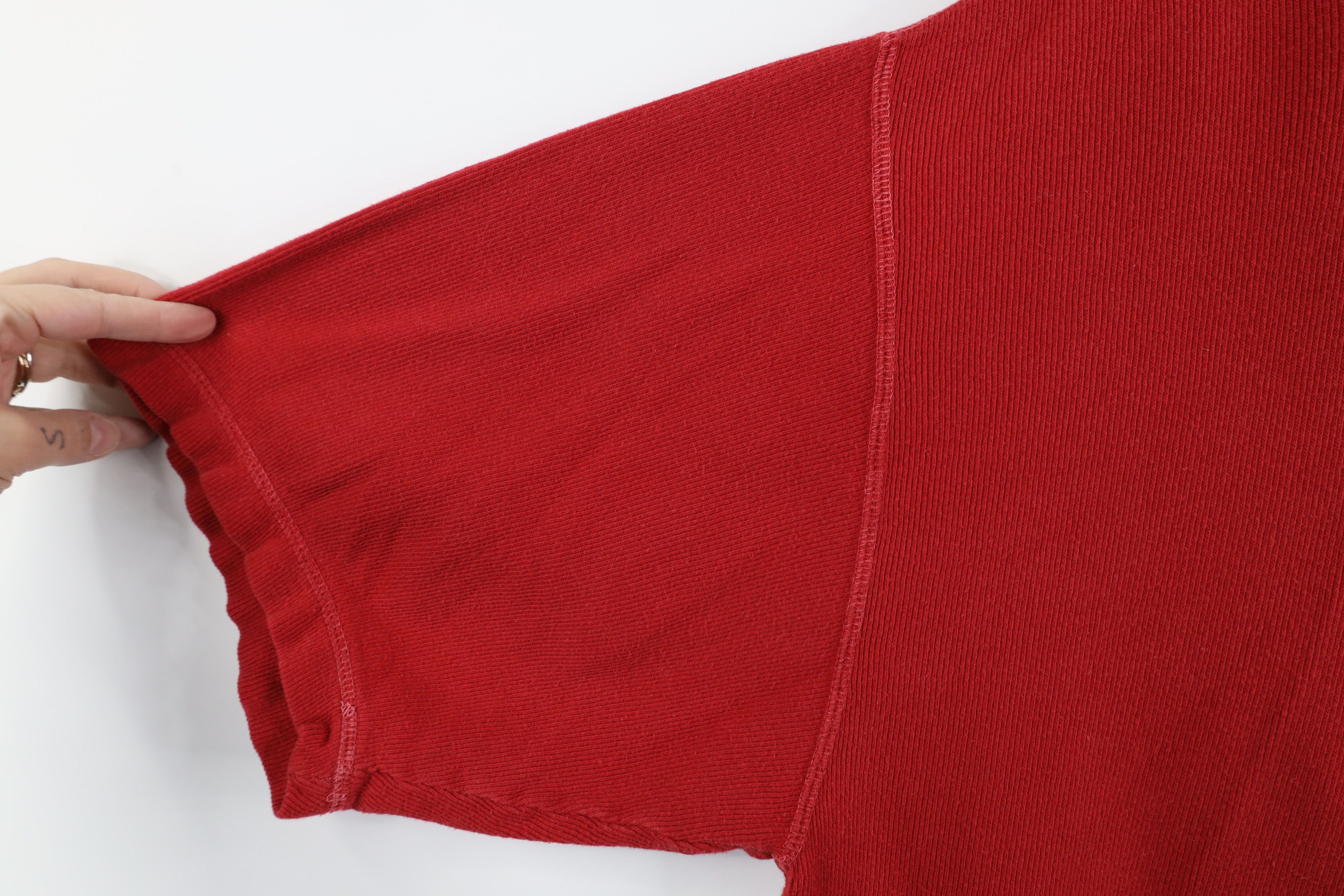 Levi's × Vintage Vintage 90s Levis Ribbed Knit Short Sleeve Henley T-Shirt Size US XL / EU 56 / 4 - 7 Thumbnail