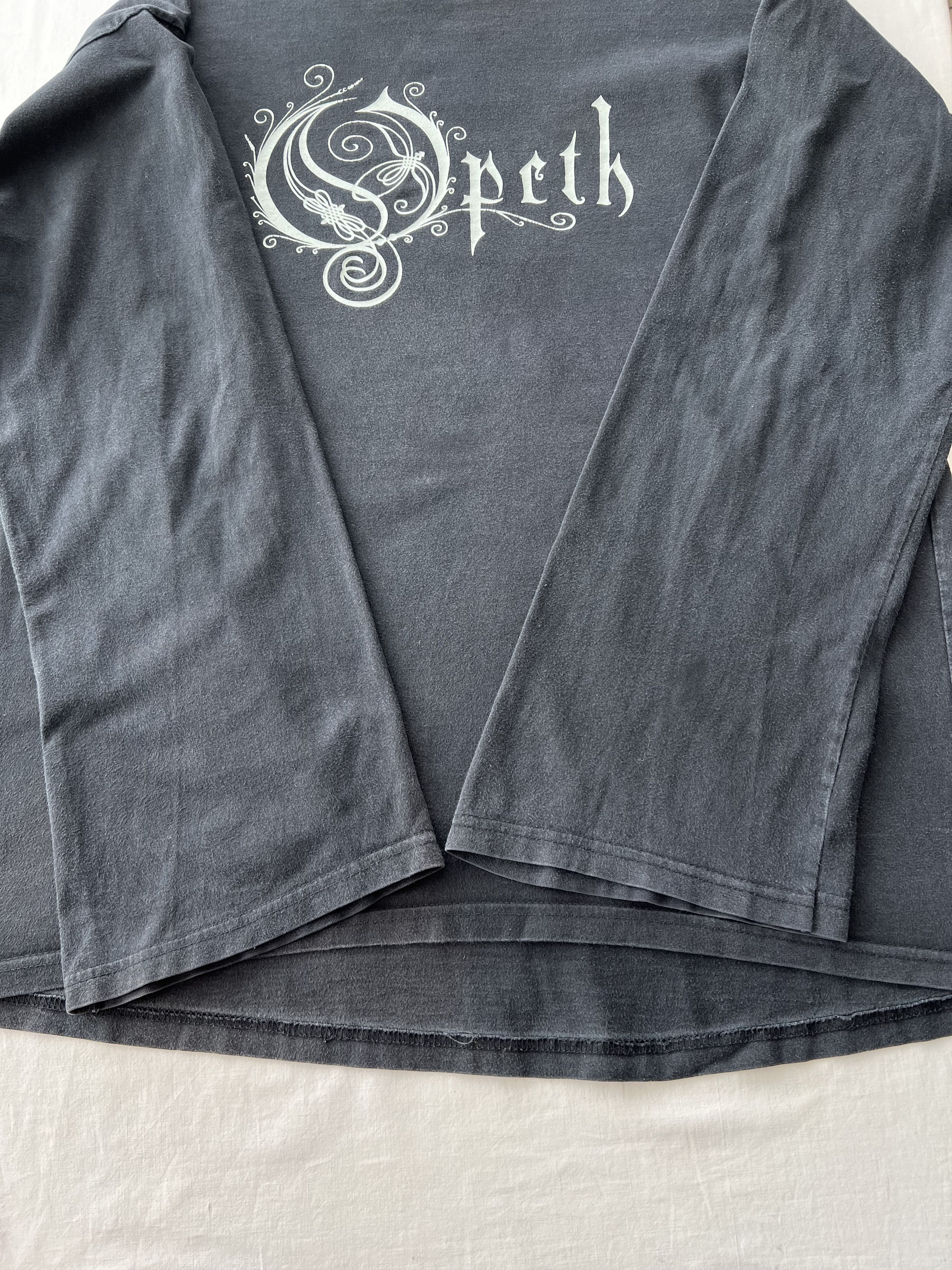 Band Tees Vintage 2000s Opeth Still Life Metal Band Black Long T-shirt Size US XL / EU 56 / 4 - 6 Thumbnail