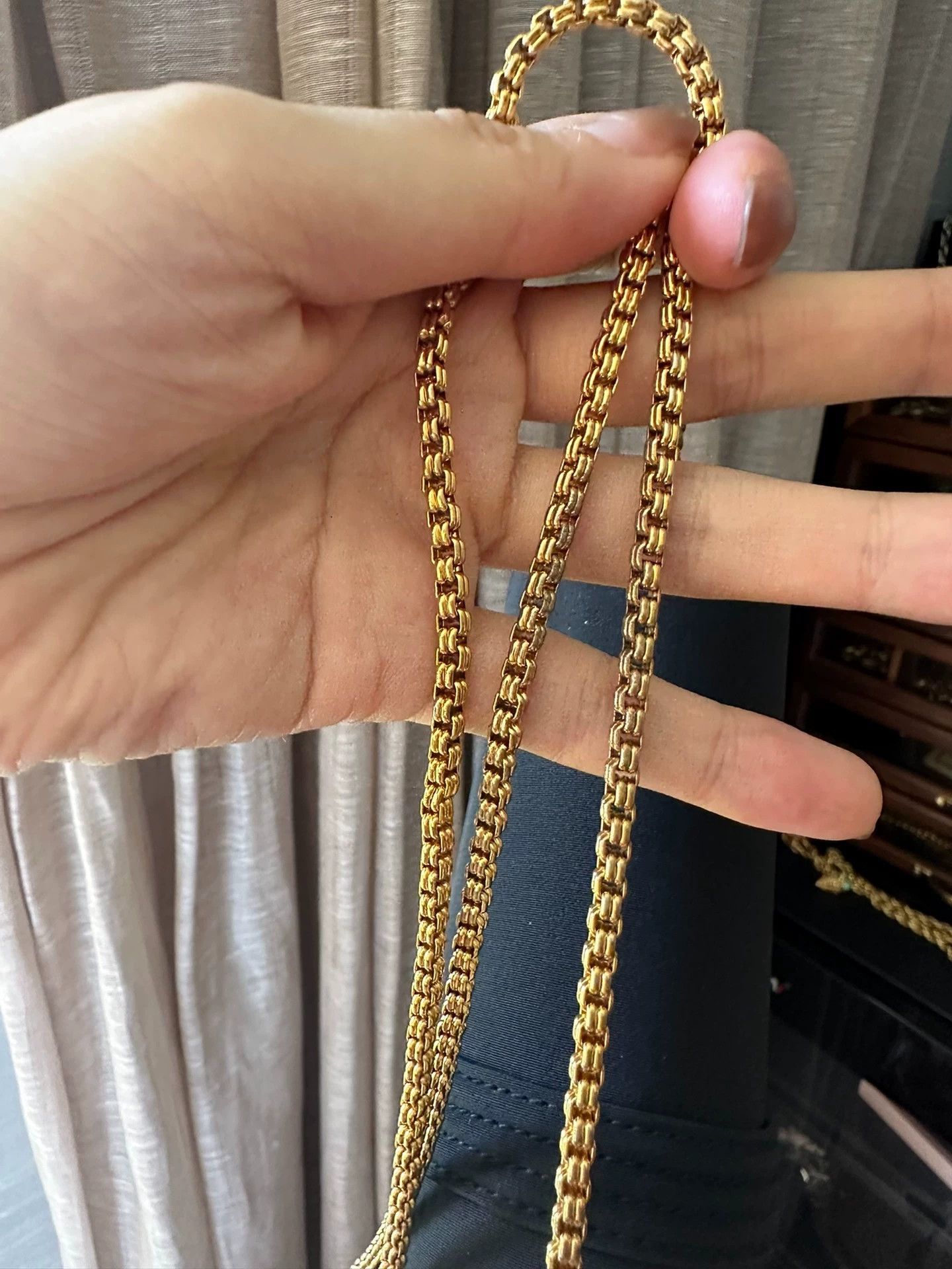 Other Morabito Vintage Black Gold Chain 2way Clutch Crossbody Size ONE SIZE - 7 Thumbnail