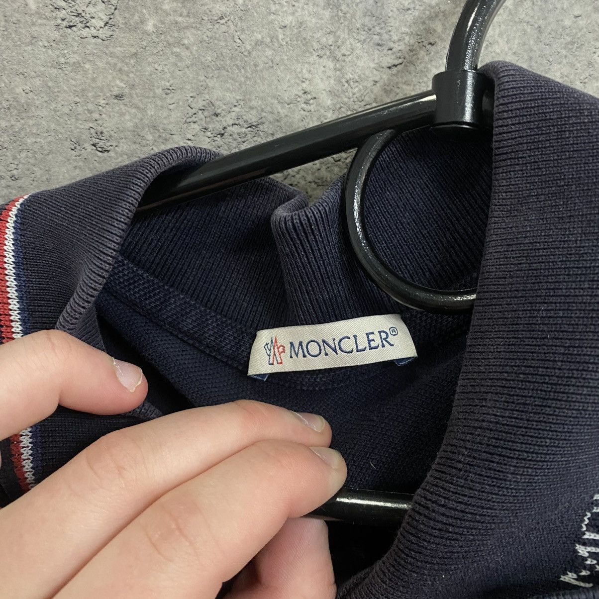 Moncler Moncler Polo T-Shirt Size US L / EU 52-54 / 3 - 7 Thumbnail