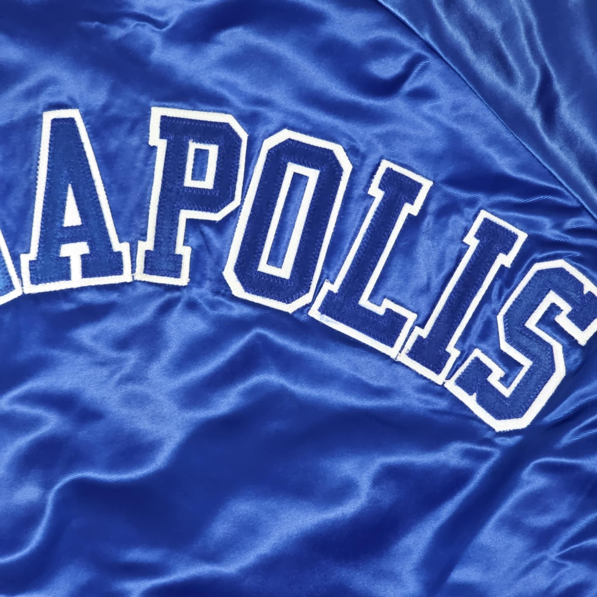 Chalk Line × NFL × Vintage Indianapolis Colts Vintage 80s Chalk Line Bomber Jacket Size US L / EU 52-54 / 3 - 8 Thumbnail