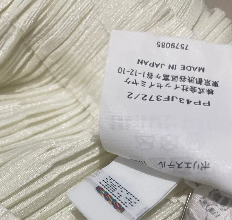 Issey Miyake Issey Miyake Off-white wide-leg pants Size 25" / US 0 / IT 36 - 4 Thumbnail