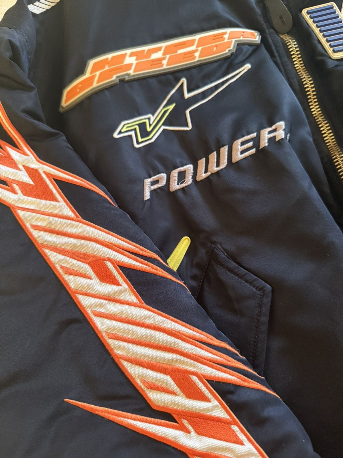 Alpha Industries × Vetements Vetements X Alpha Industries Racing Bomber Size US M / EU 48-50 / 2 - 4 Thumbnail