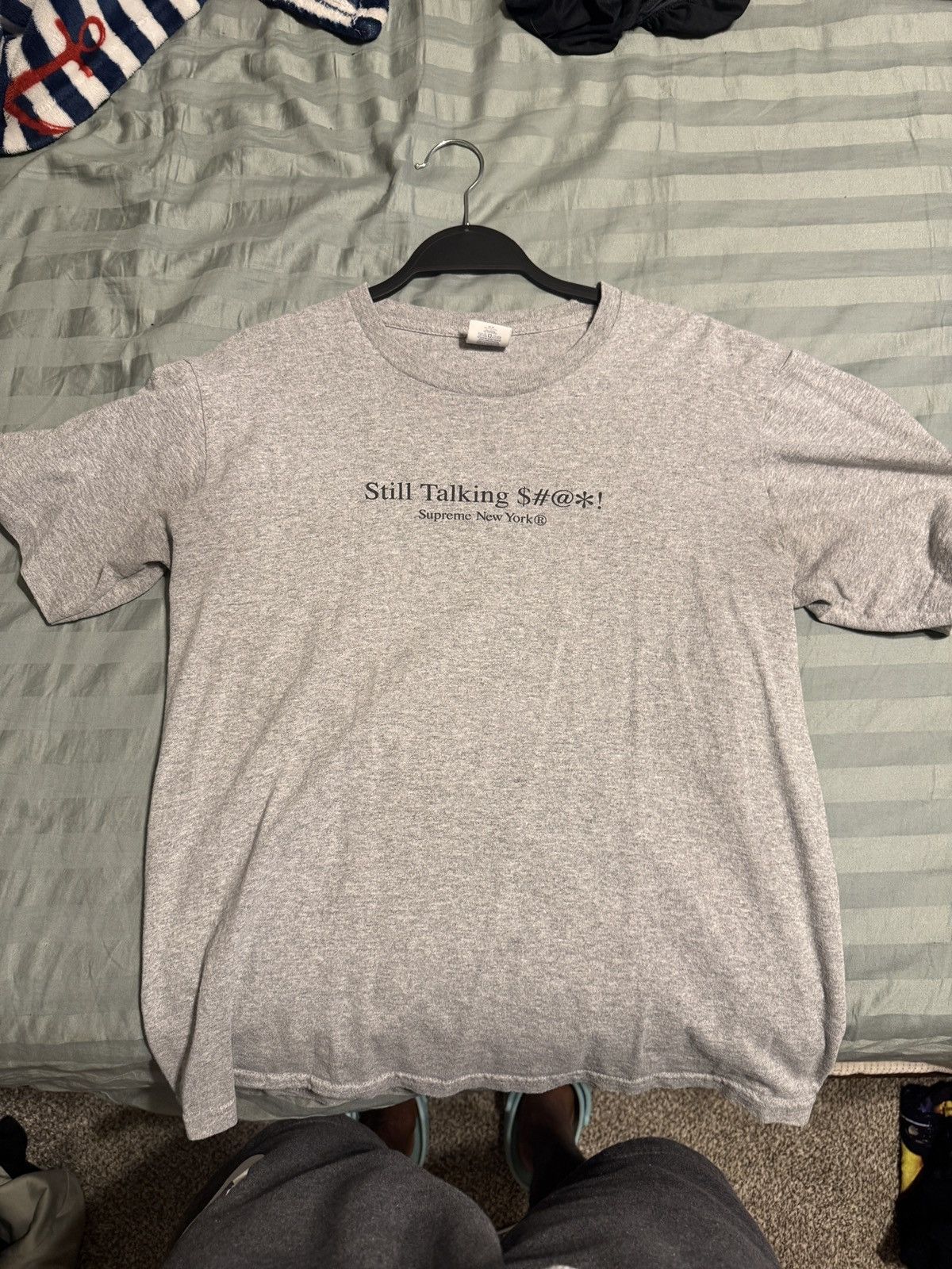 Designer × Supreme Supreme still talking s*** Tee Size US S / EU 44-46 / 1 - 1 Thumbnail