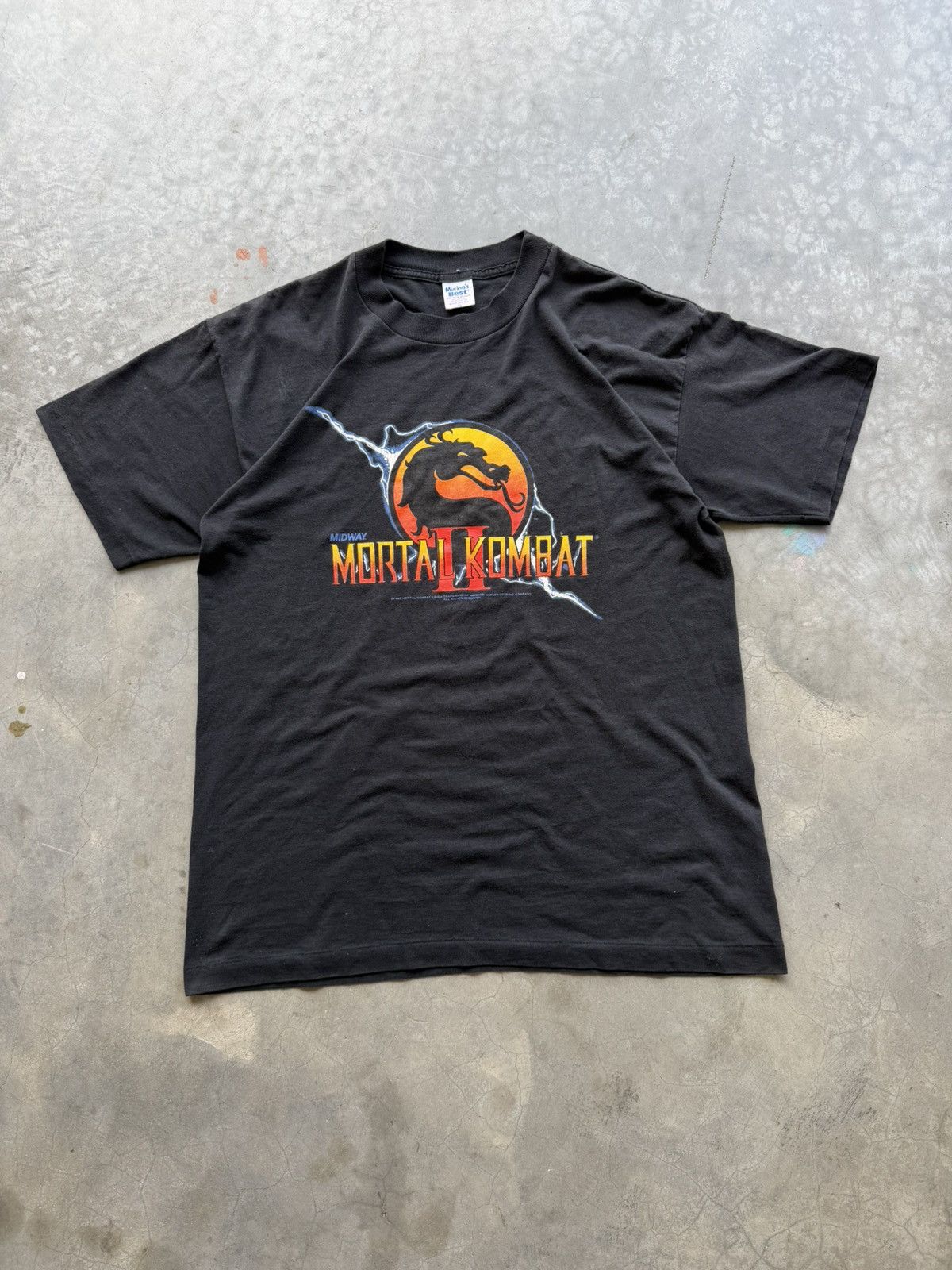 Vintage Vintage 1993 Mortal Kombat 2 Promo Tee Size US XL / EU 56 / 4 - 2 Thumbnail