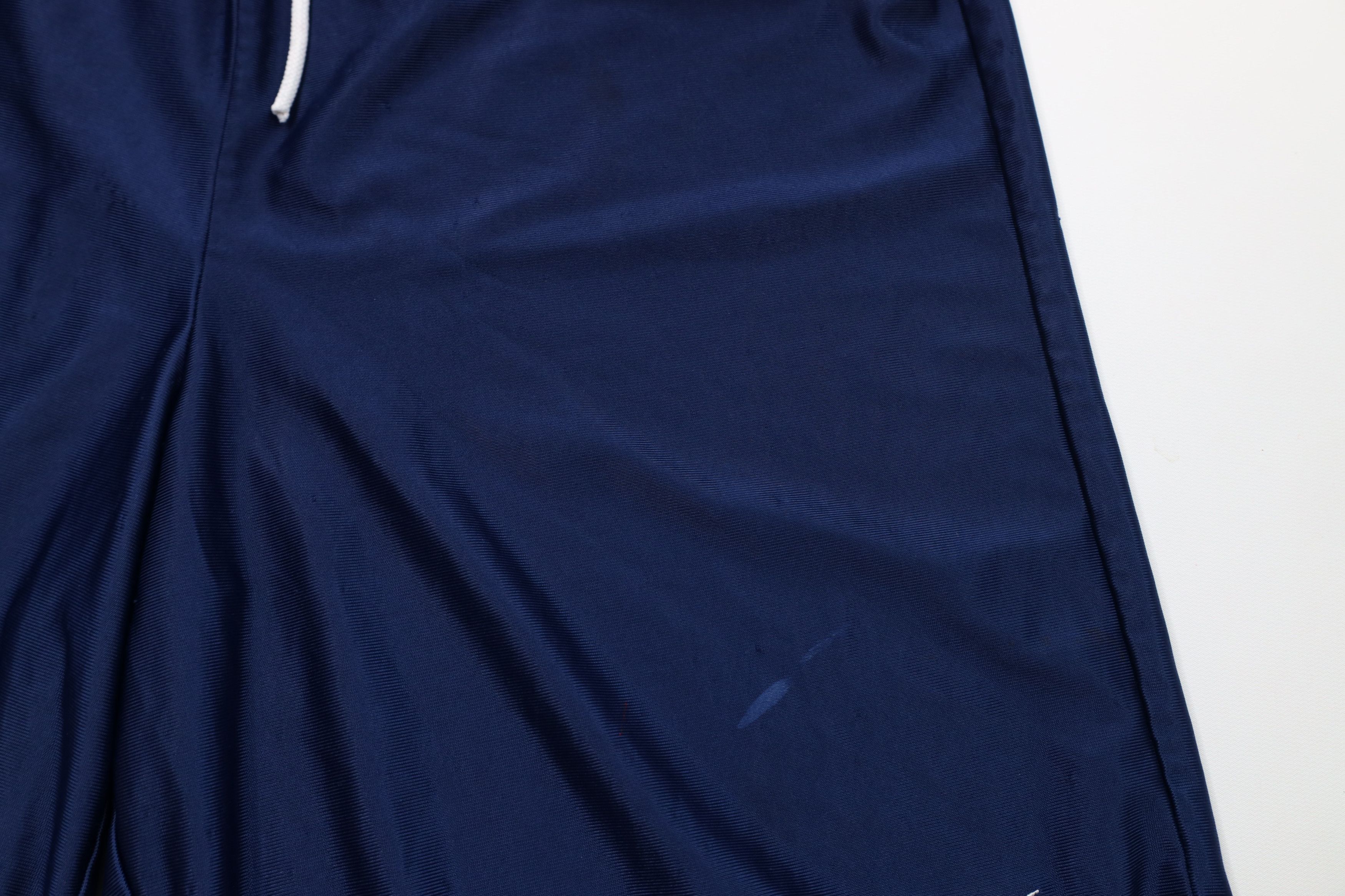 Nike Vintage 90s Nike Travis Scott Mini Swoosh Shorts Blue USA Size US 34 / EU 50 - 7 Thumbnail