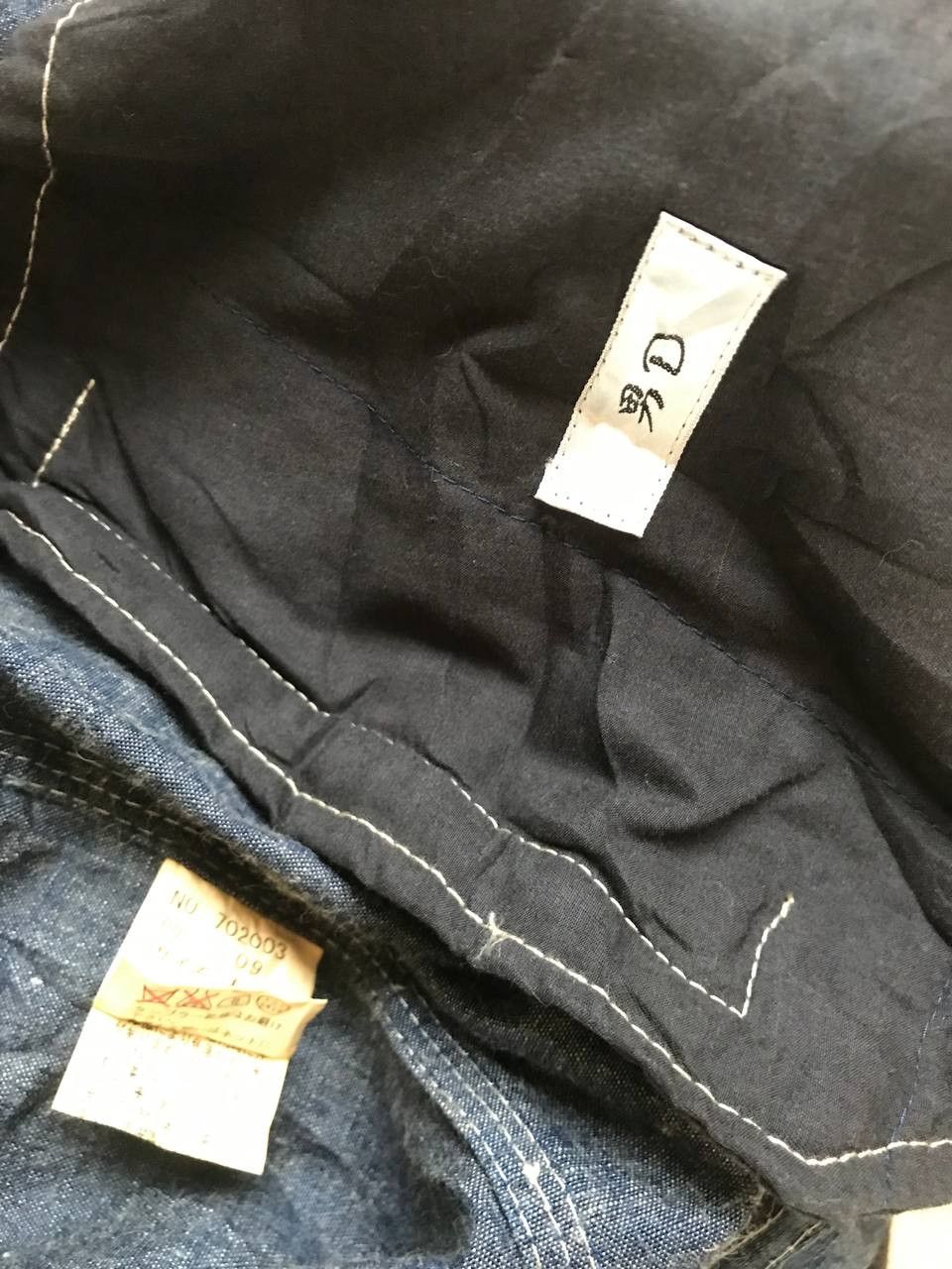 Garment Reproduction of Workers × Japanese Brand Japanese Brand Denim Chore Jacket Workwear Size US M / EU 48-50 / 2 - 6 Thumbnail